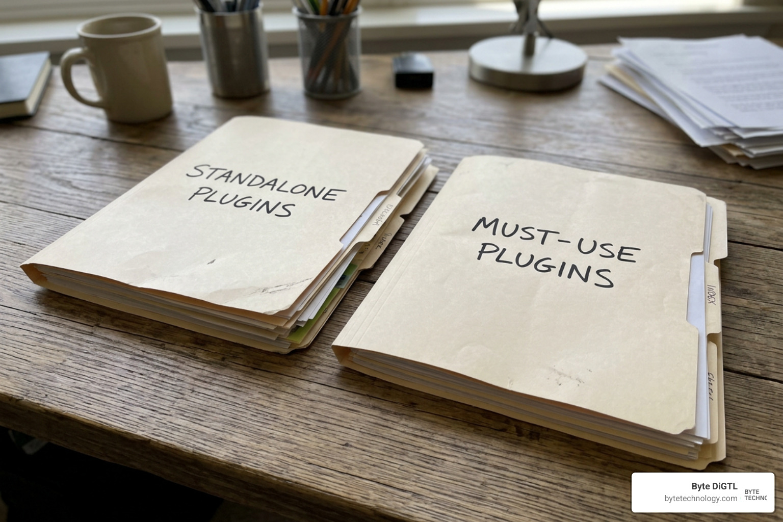 Comparing standalone plugins and must-use plugins in WordPress Comparing standalone plugins and must-use plugins in WordPress