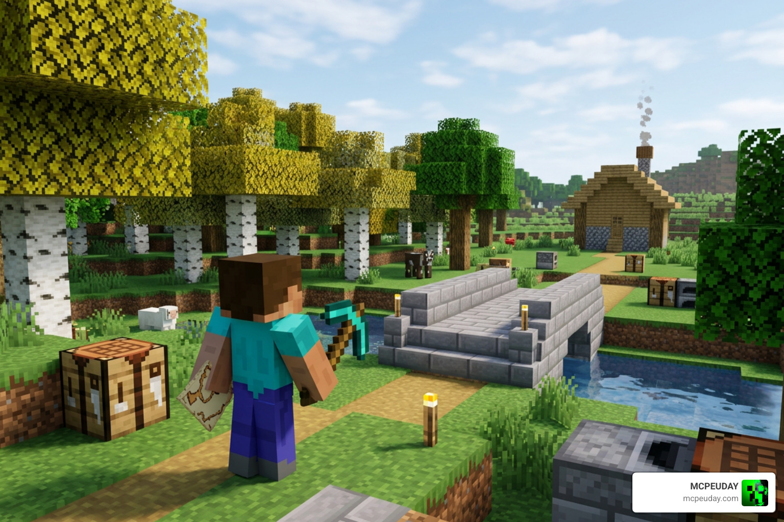 FIXED Item Animations Addon Minecraft Bedrock third-person player holding items FIXED Item Animations Addon Minecraft Bedrock third-person player holding items