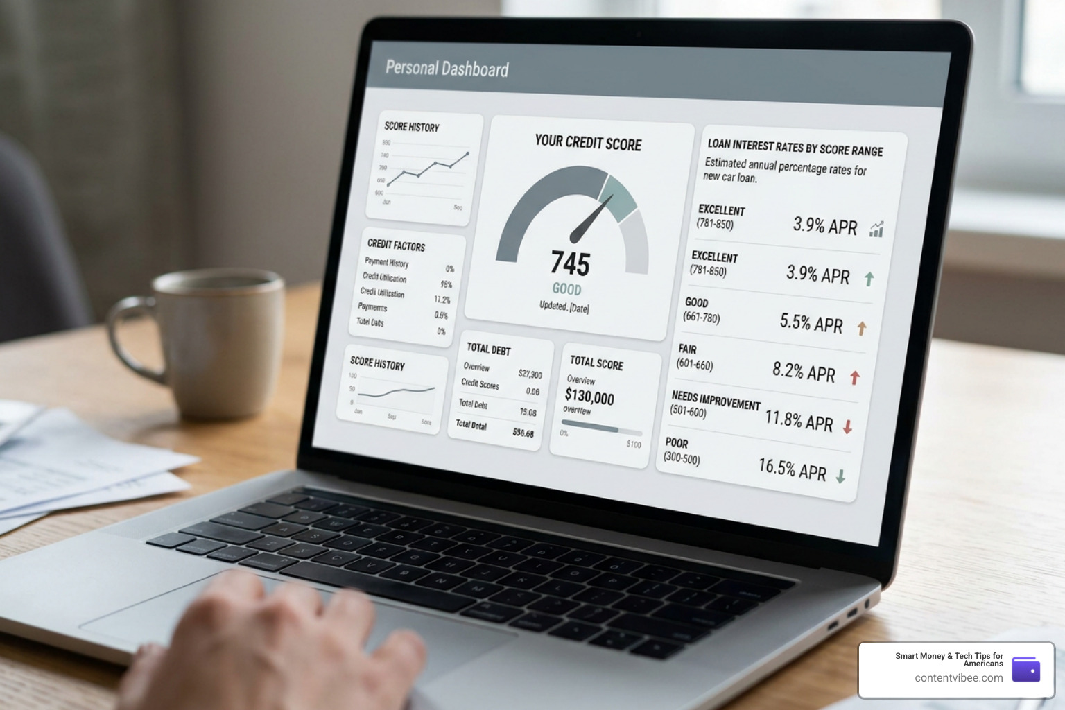 Credit score tiers and their impact on auto loan interest rates