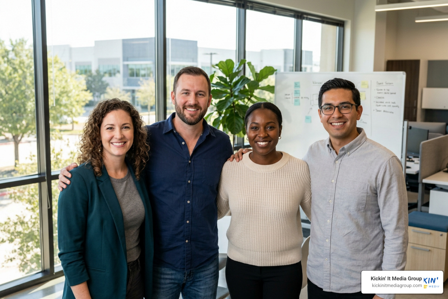 The friendly marketing and brand strategy team in Keller Texas The friendly marketing and brand strategy team in Keller Texas
