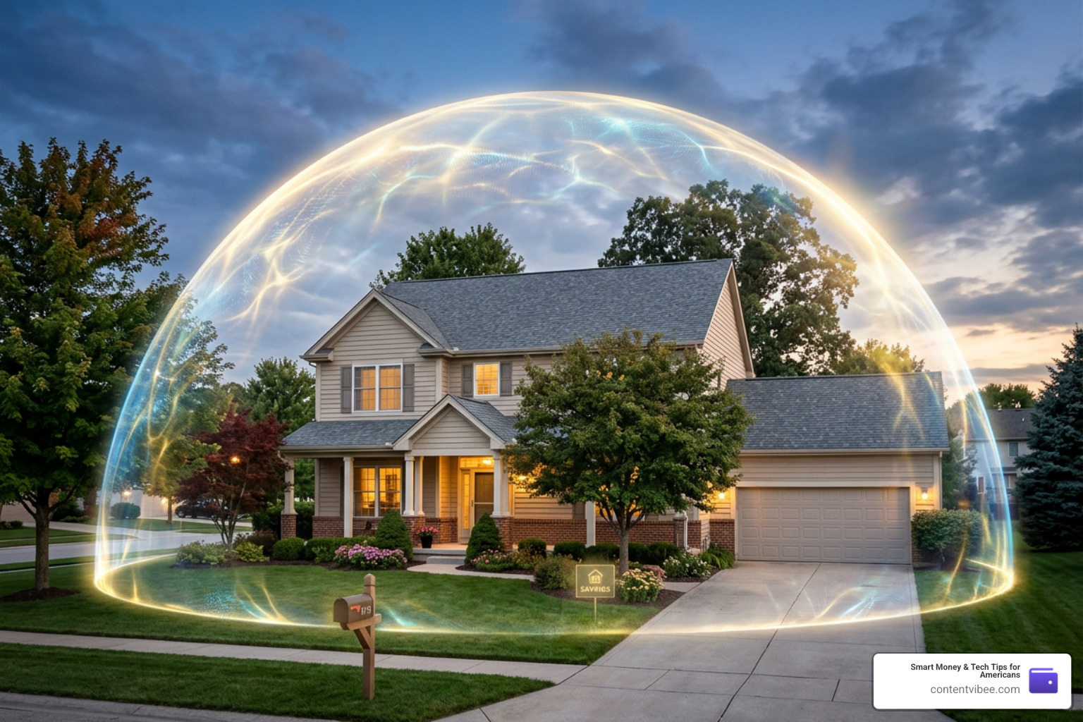 home protected by a tax savings shield