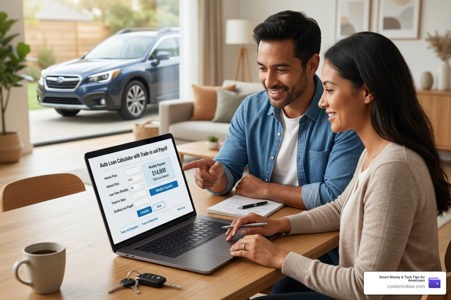 financial document checklist for auto loan calculation