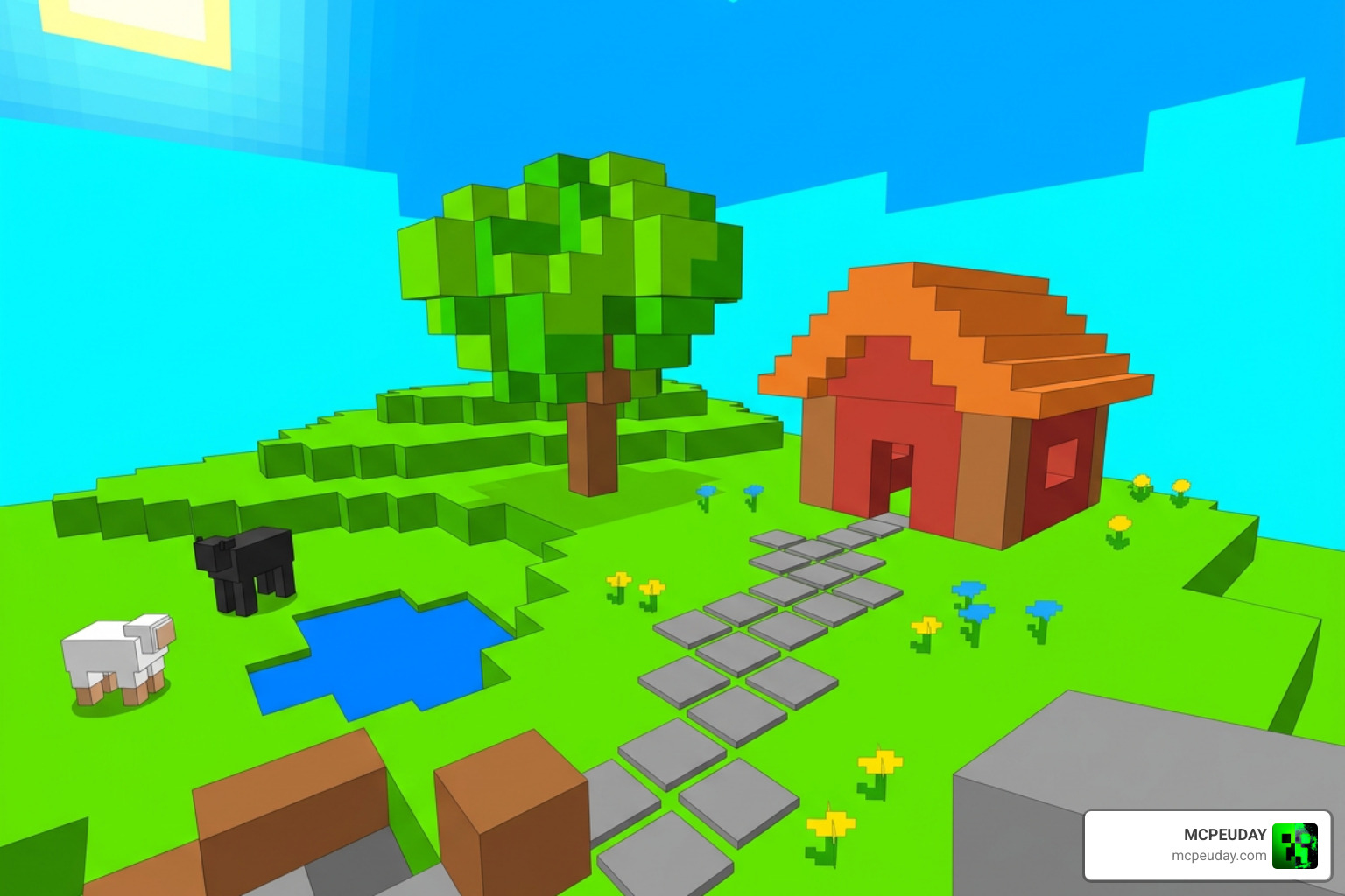 BareBones Recolors Addon Minecraft minimalist texture pack