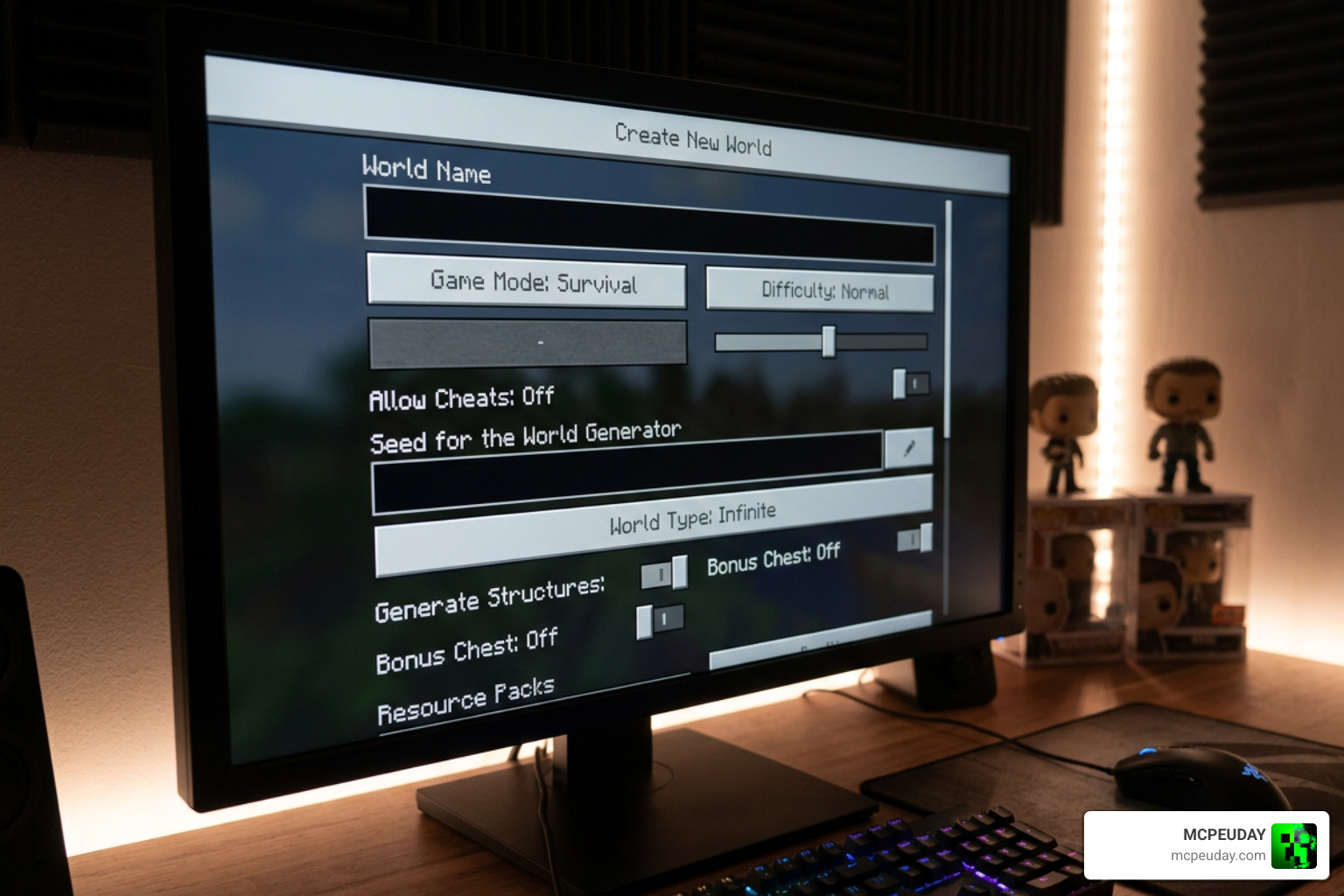 Minecraft world settings screen highlighting the required experimental toggles