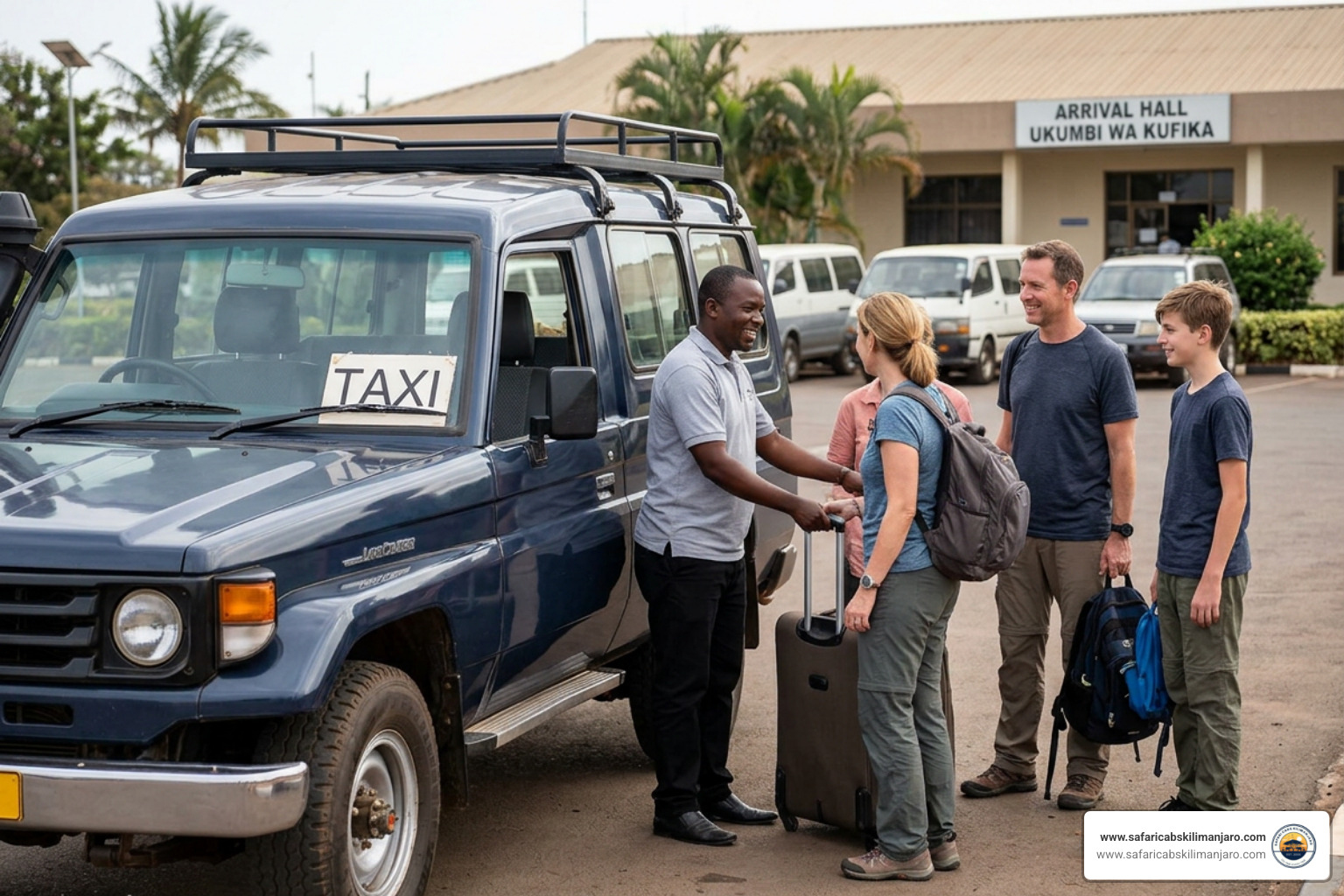 kilimanjaro airport to arusha taxi