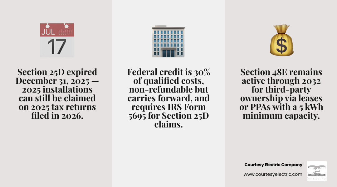Overview of battery storage tax credits and incentives available in 2026 for homeowners infographic Overview of battery storage tax credits and incentives available in 2026 for homeowners infographic