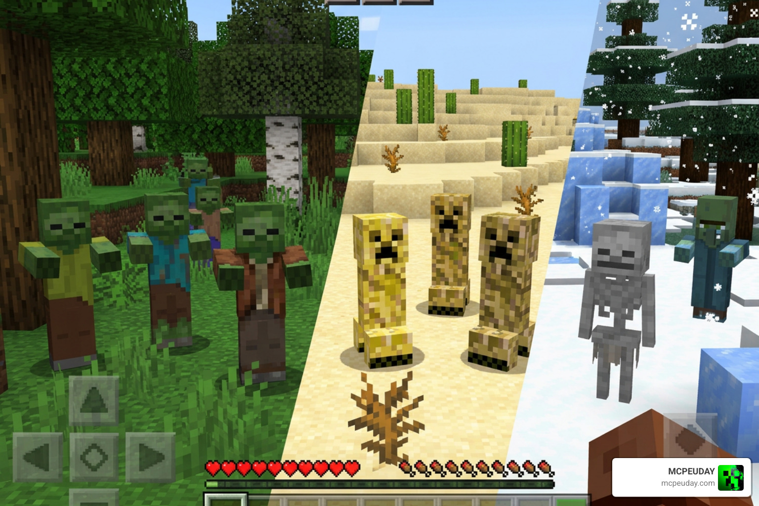 Biome-specific mob variants from Max's Better Mobs