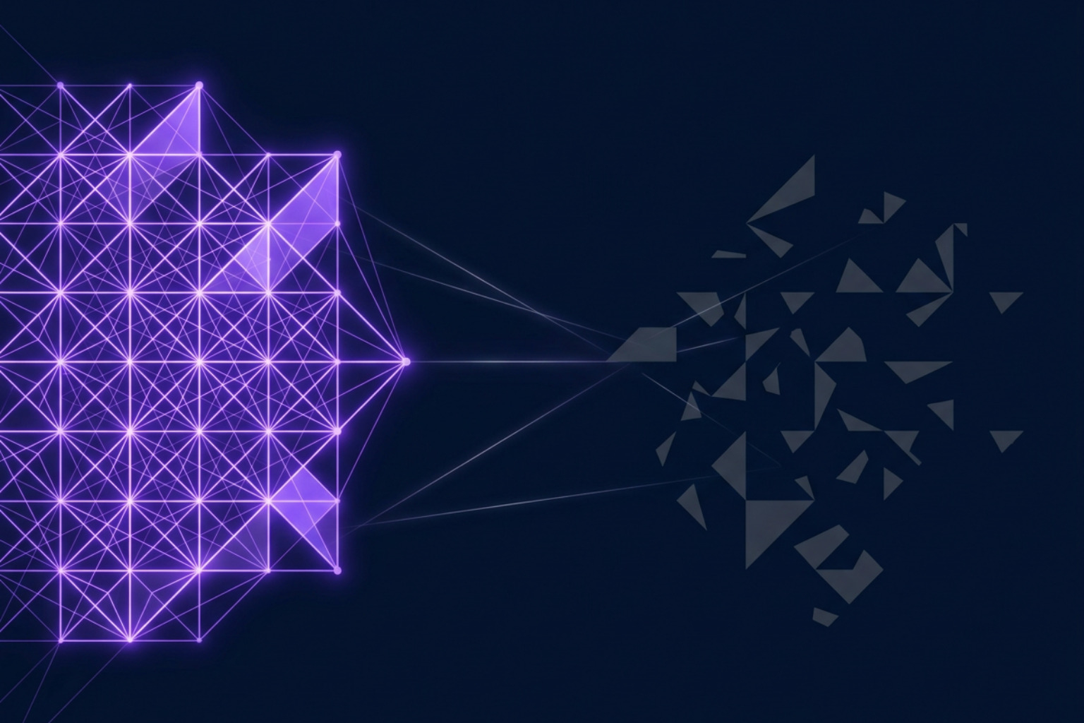 Conceptual dark visualization of creative quality versus media placement distribution Conceptual dark visualization of creative quality versus media placement distribution