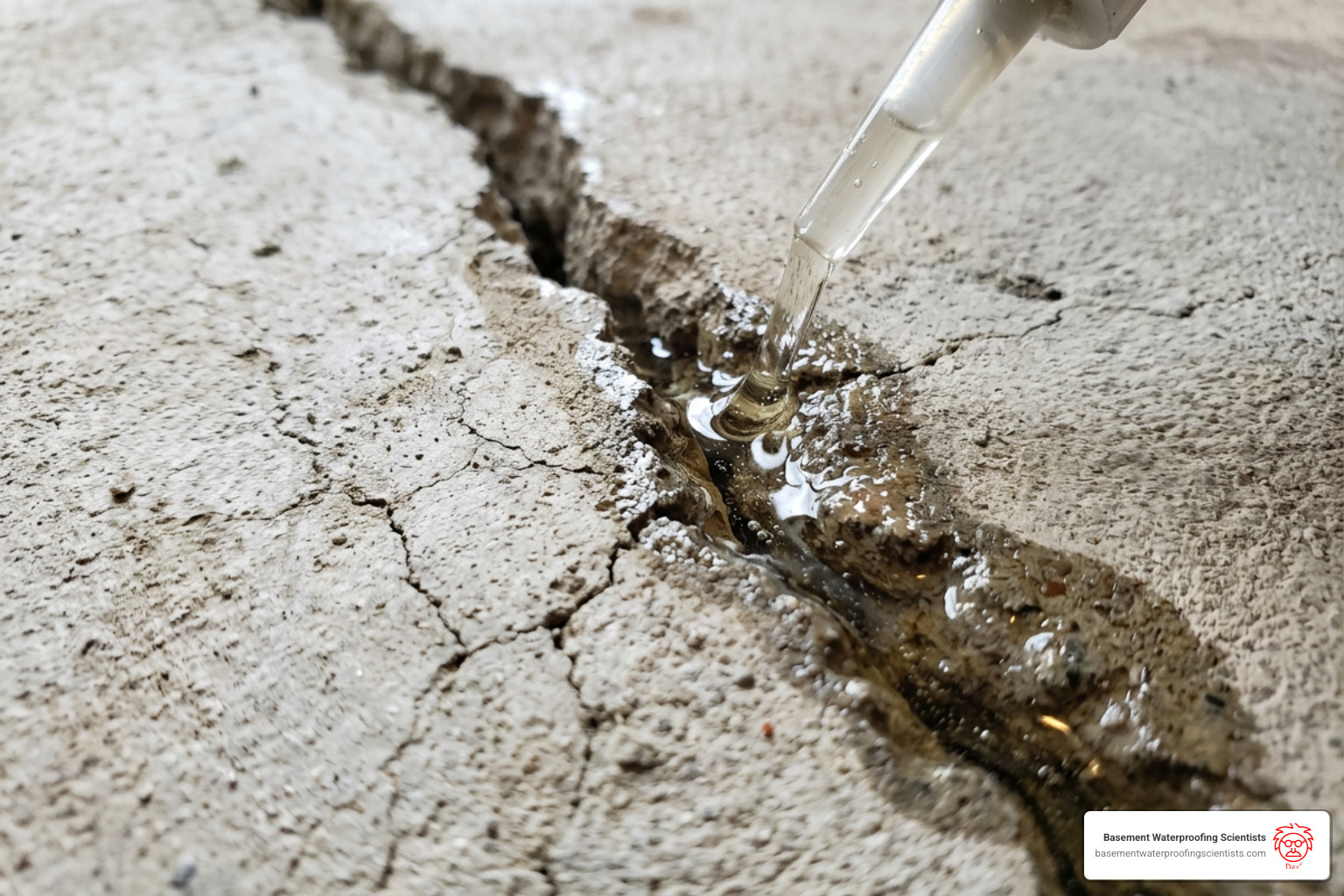 Chemical curing process of two-part epoxy resin bonding with concrete pores