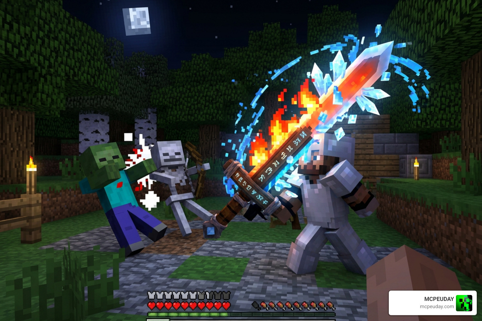 Elemental sword abilities and combat visual effects Elemental sword abilities and combat visual effects