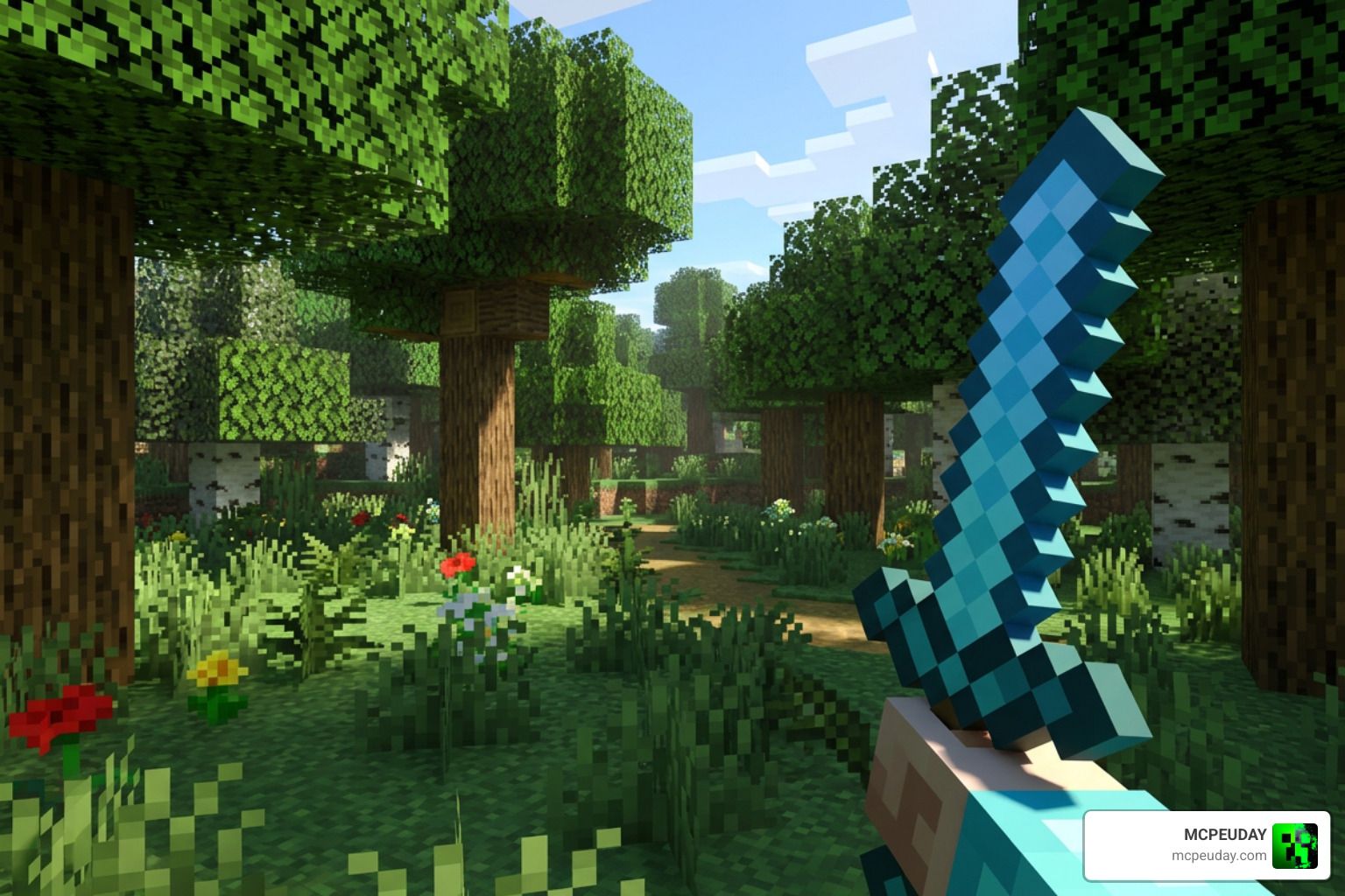 MB-3D Items Resource Pack in-game showcase MB-3D Items Resource Pack in-game showcase