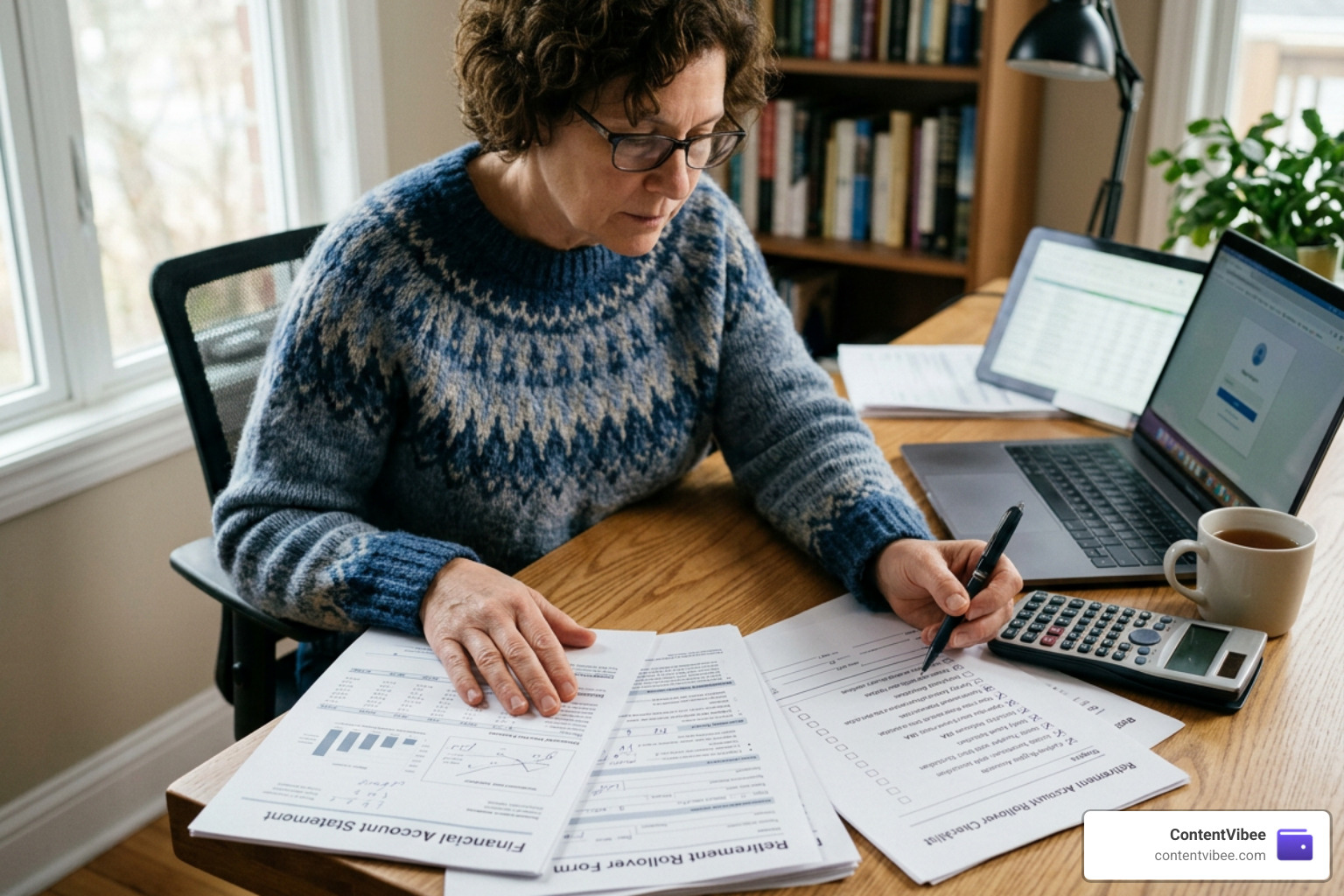 checklist for financial planning and rollover documentation