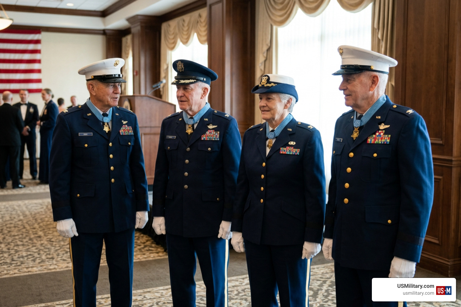 Army Medal of Honor recipients in uniform Army Medal of Honor recipients in uniform