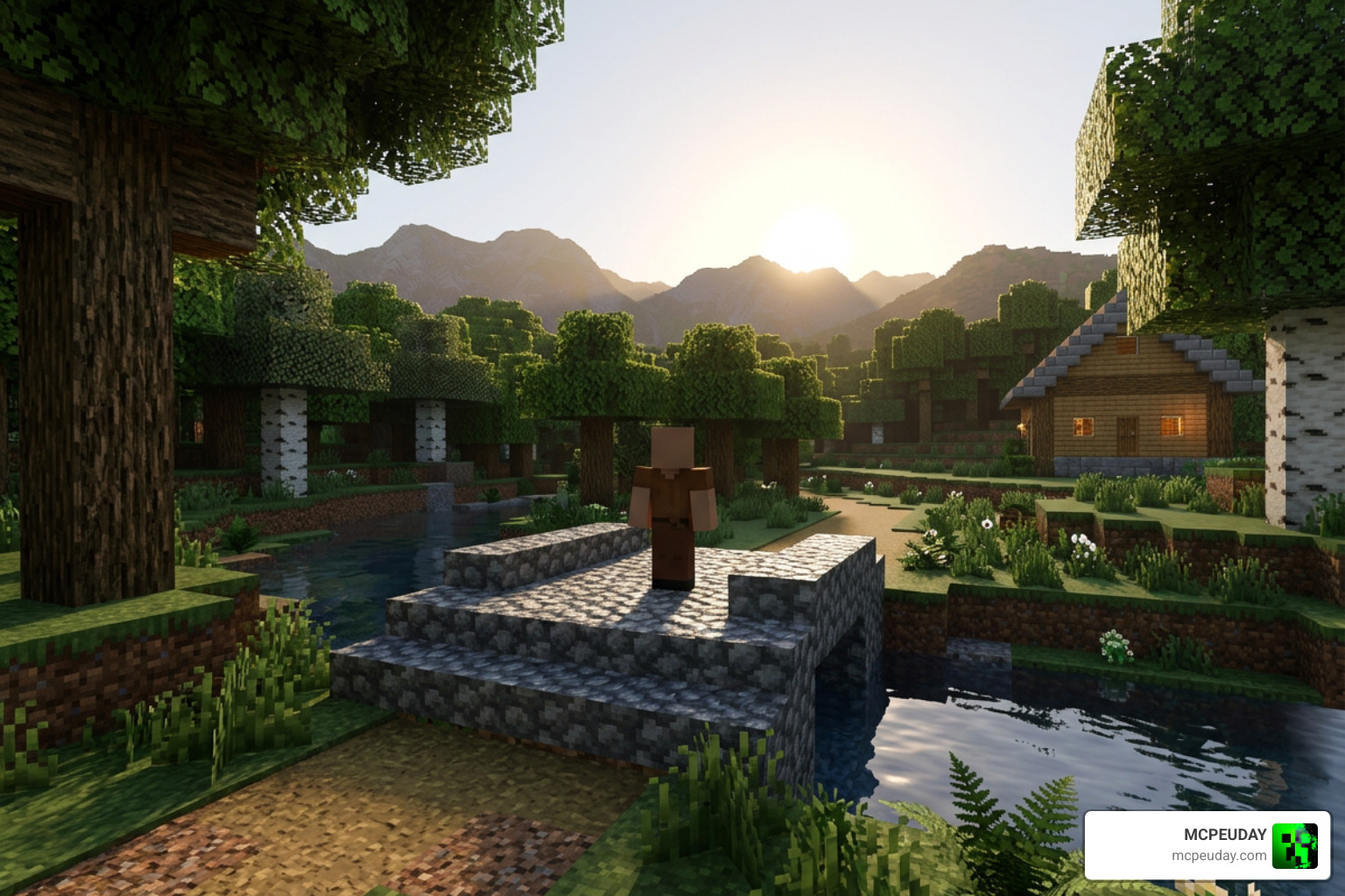 Vibrant Realism PBR texture pack in-game showcase