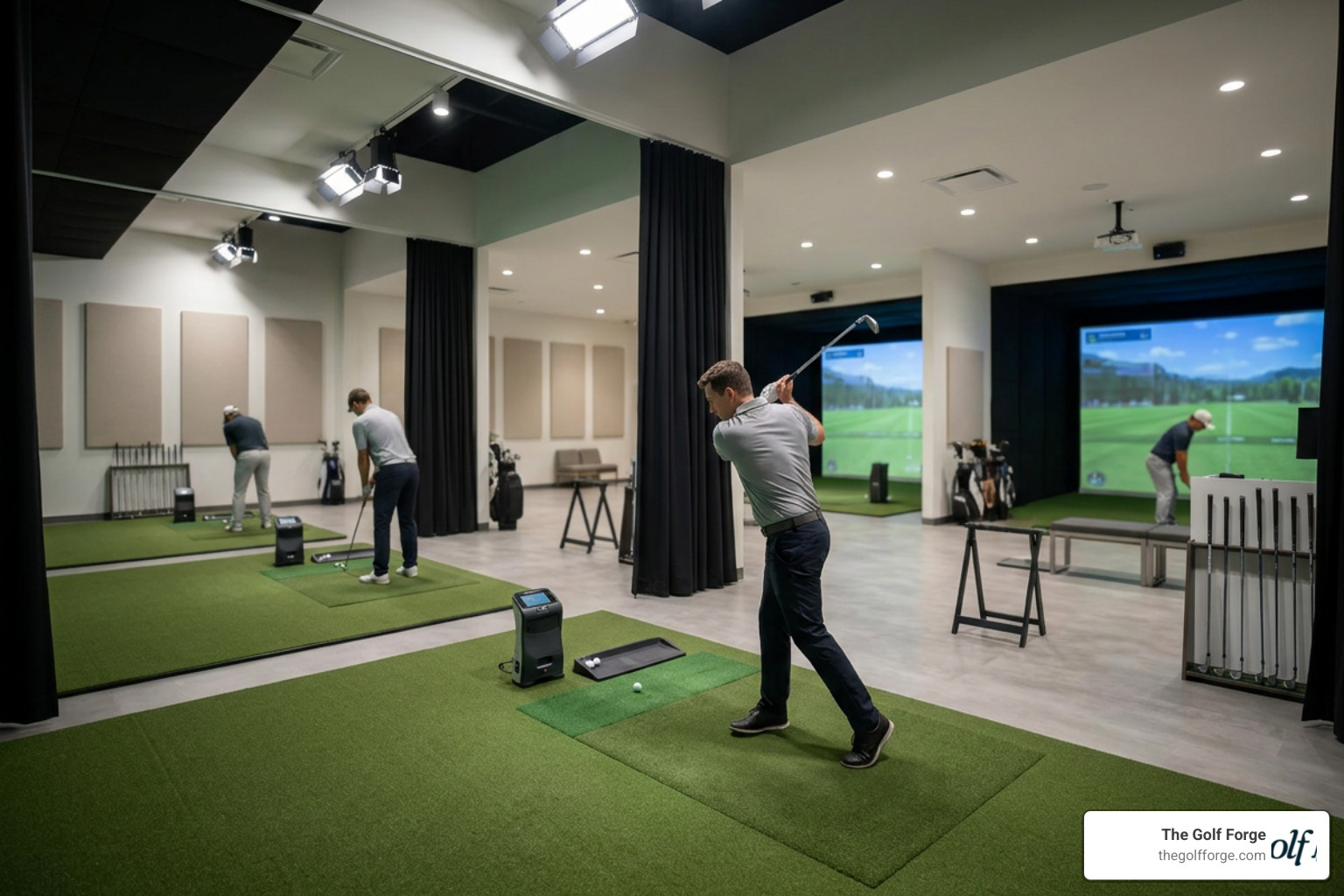 modern indoor practice facility