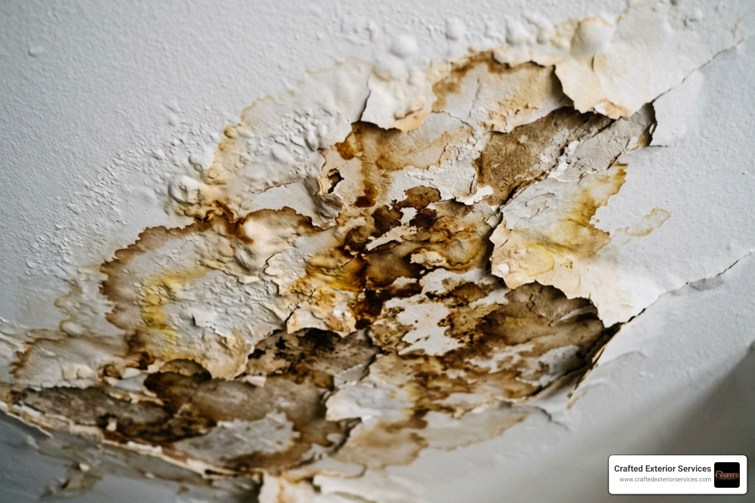 water damage on a ceiling water damage on a ceiling