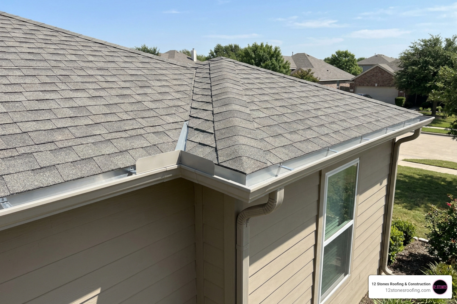 finished roof with properly installed kickout flashing finished roof with properly installed kickout flashing