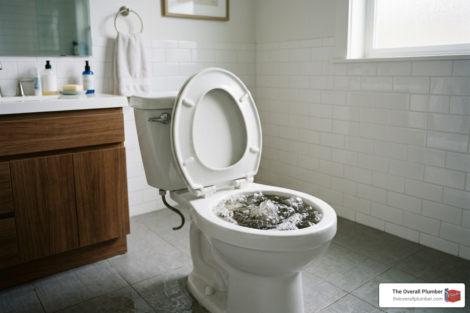 a toilet bubbling and gurgling due to a main sewer line blockage a toilet bubbling and gurgling due to a main sewer line blockage
