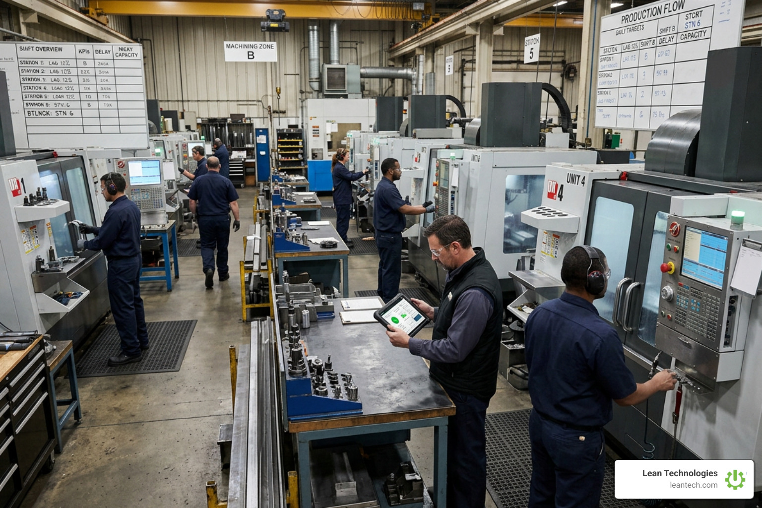 workload balancing and resource constraints on the shop floor workload balancing and resource constraints on the shop floor