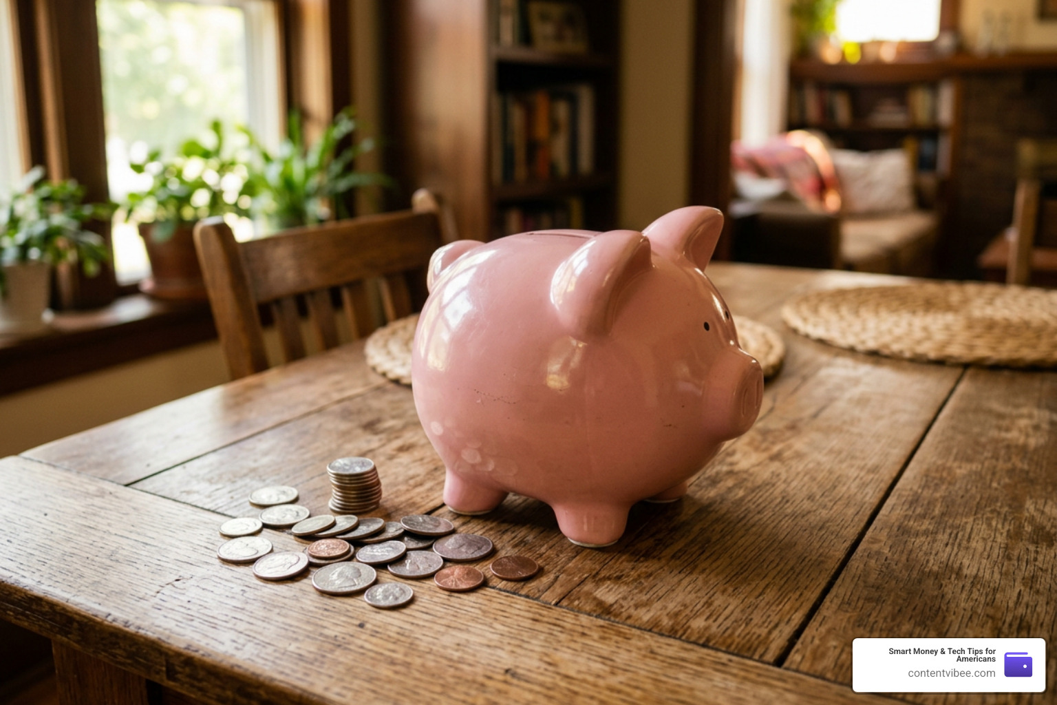 retirement savings piggy bank
