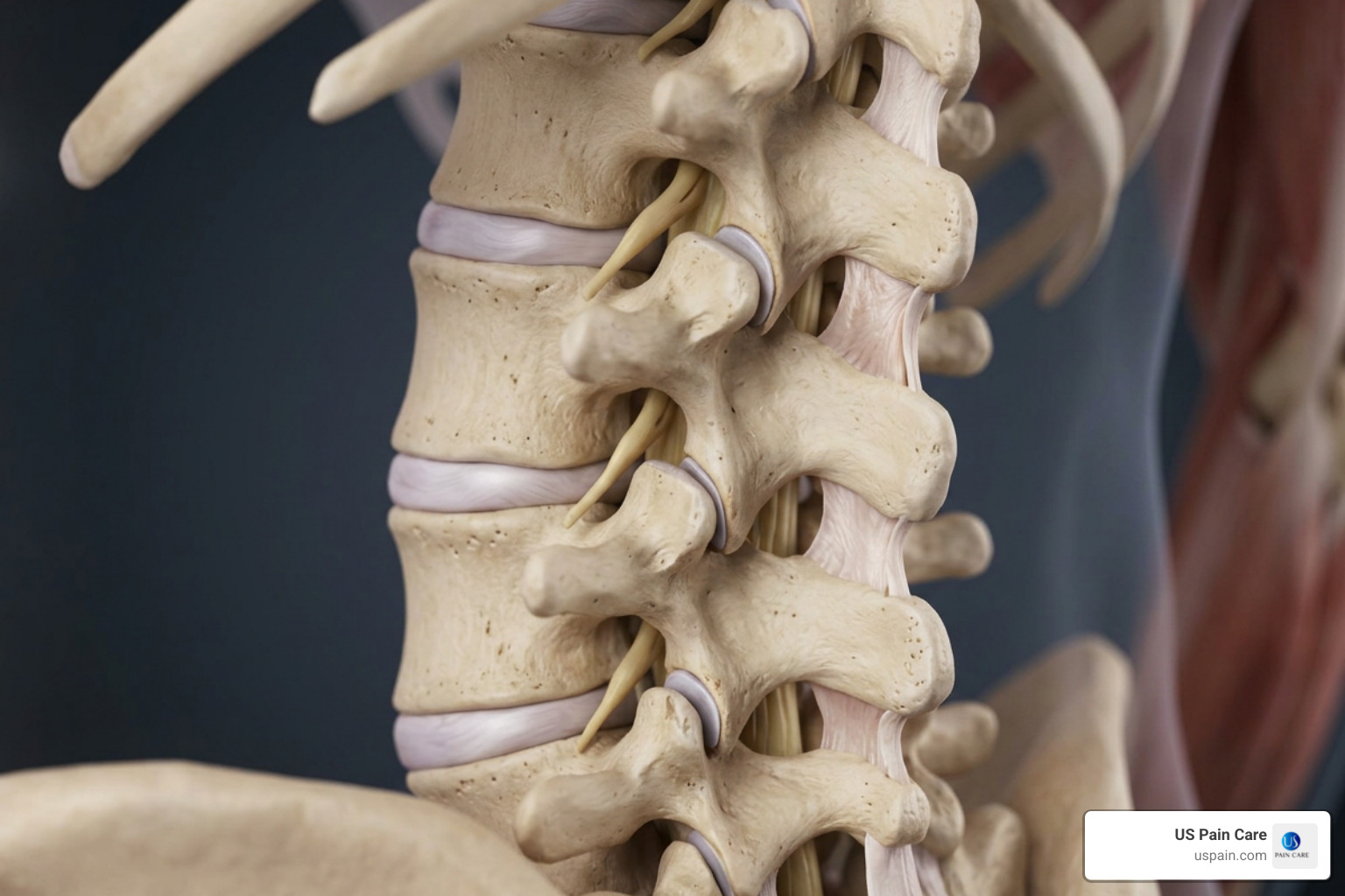 spinal anatomy showing vertebral bodies and facet joints spinal anatomy showing vertebral bodies and facet joints