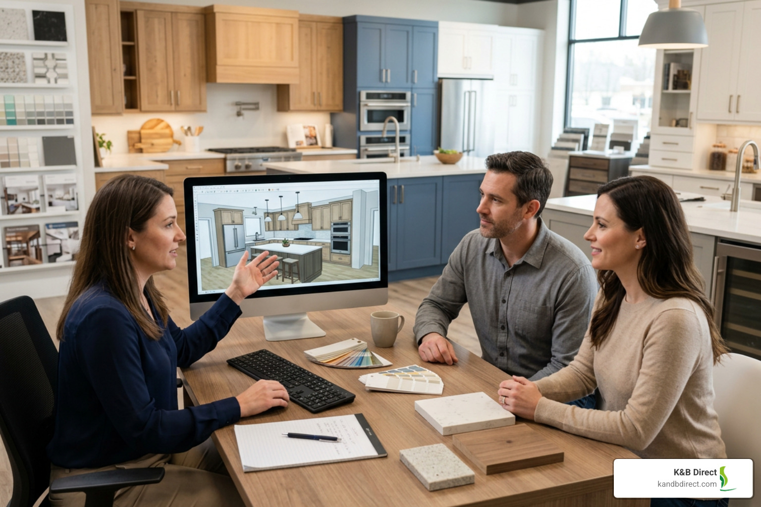 kitchen design consultation with 3D rendering software kitchen design consultation with 3D rendering software