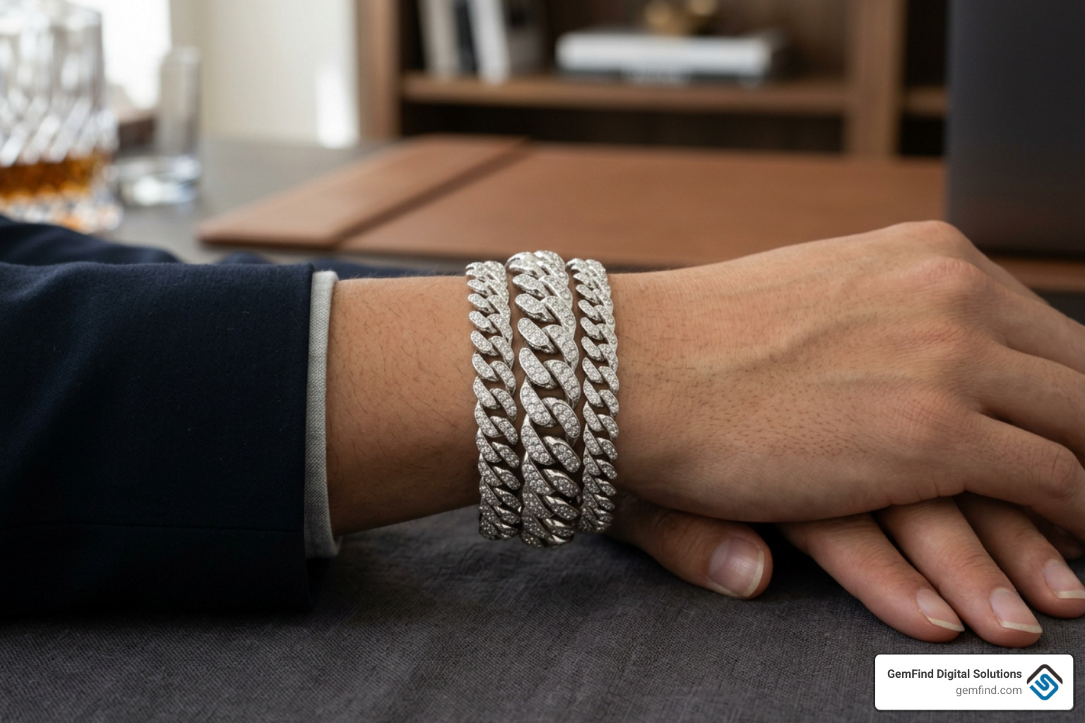 diamond Cuban link bracelets diamond Cuban link bracelets