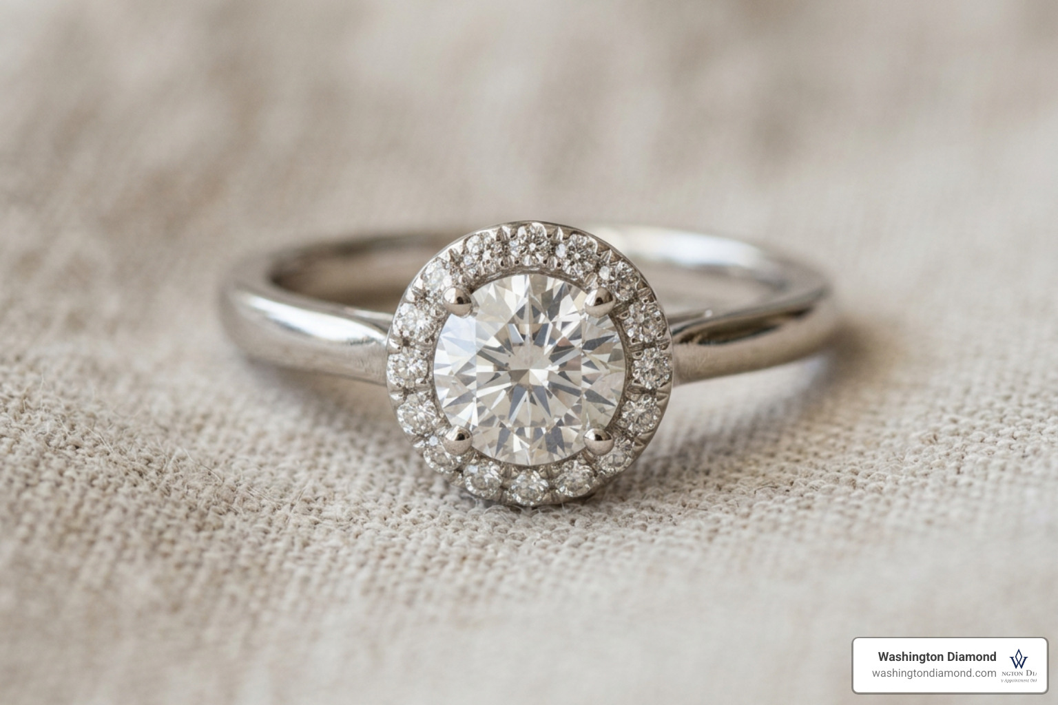 halo engagement rings