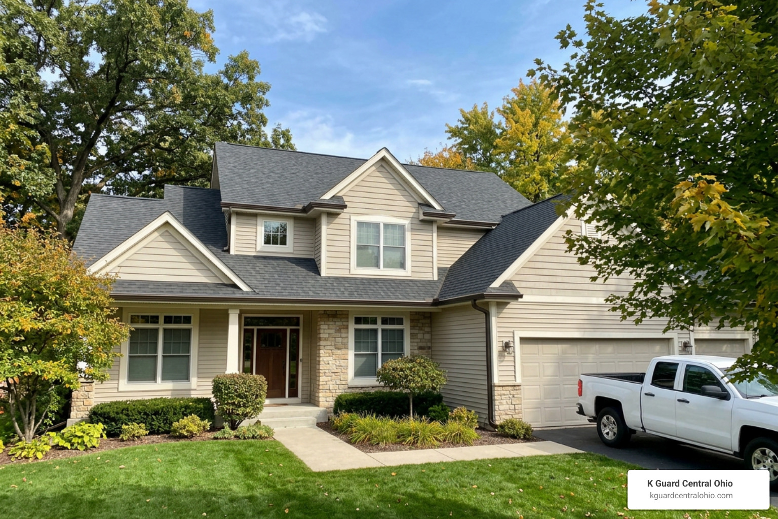 The K-Guard Leaf Free Gutter System installed on a home The K-Guard Leaf Free Gutter System installed on a home