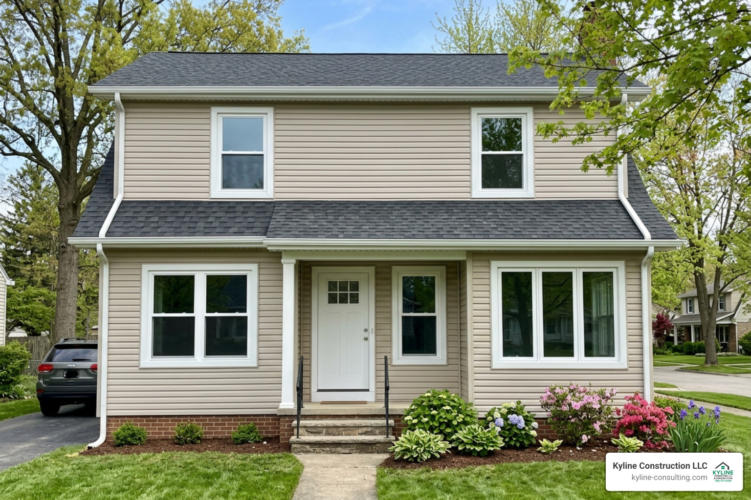 High-quality energy-efficient window brands installed in a Central Ohio home