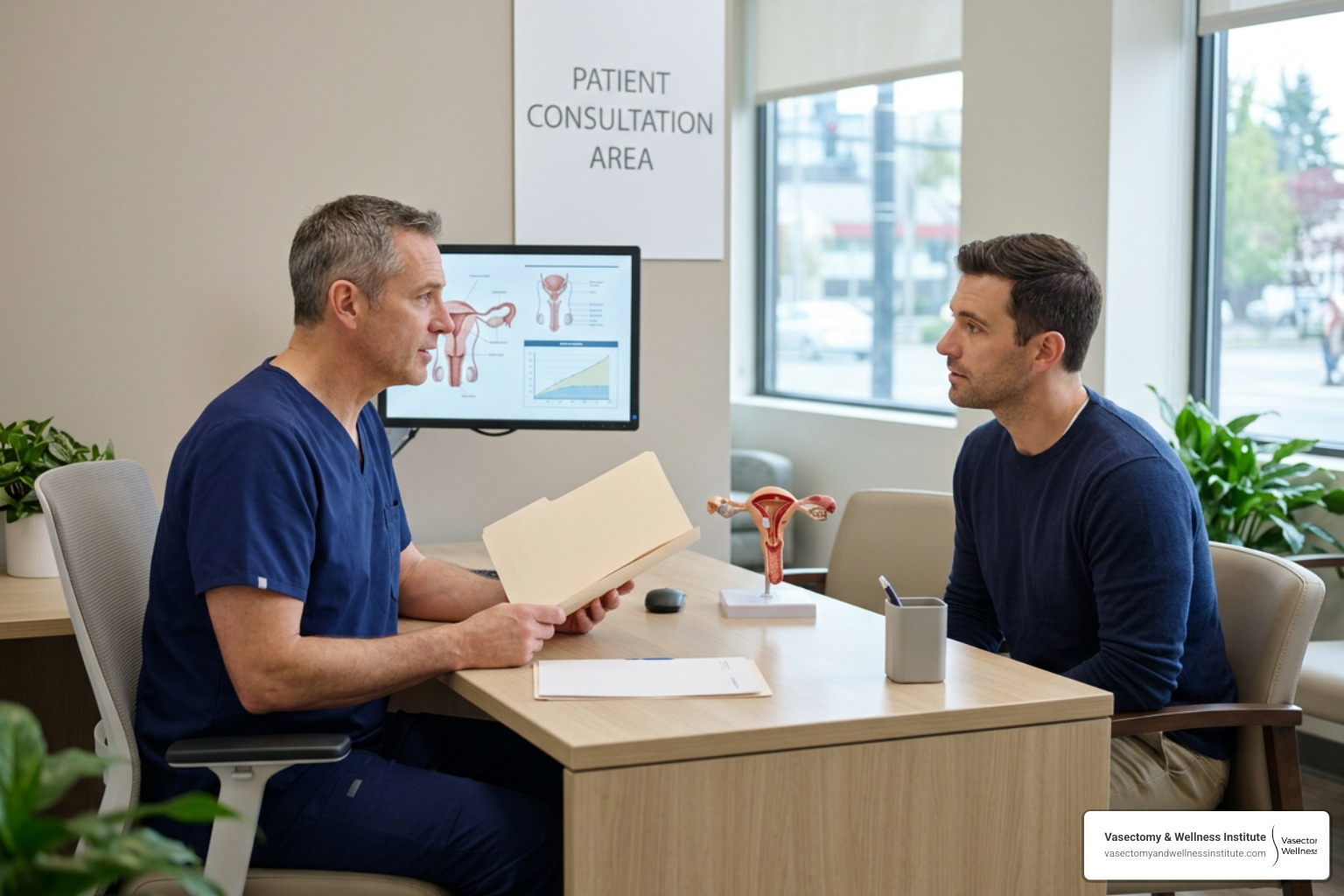 modern medical consultation office