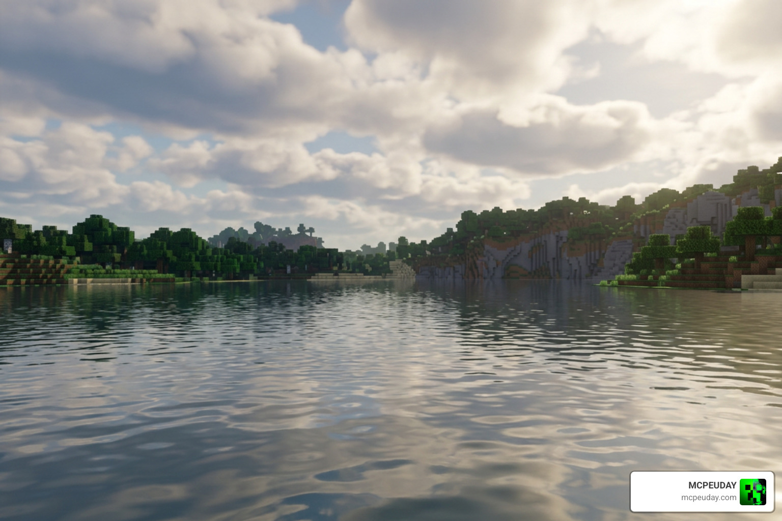 Realistic water and sky effects in Skylix Visuals Shader