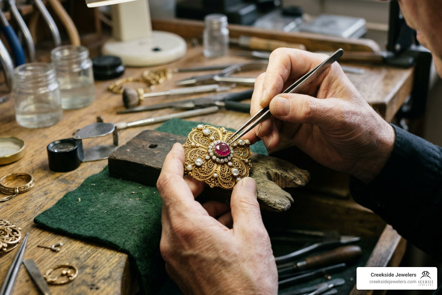 antique jewelry restoration