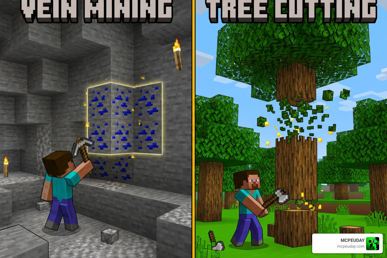 Minecraft Bedrock behavior packs menu activation screen