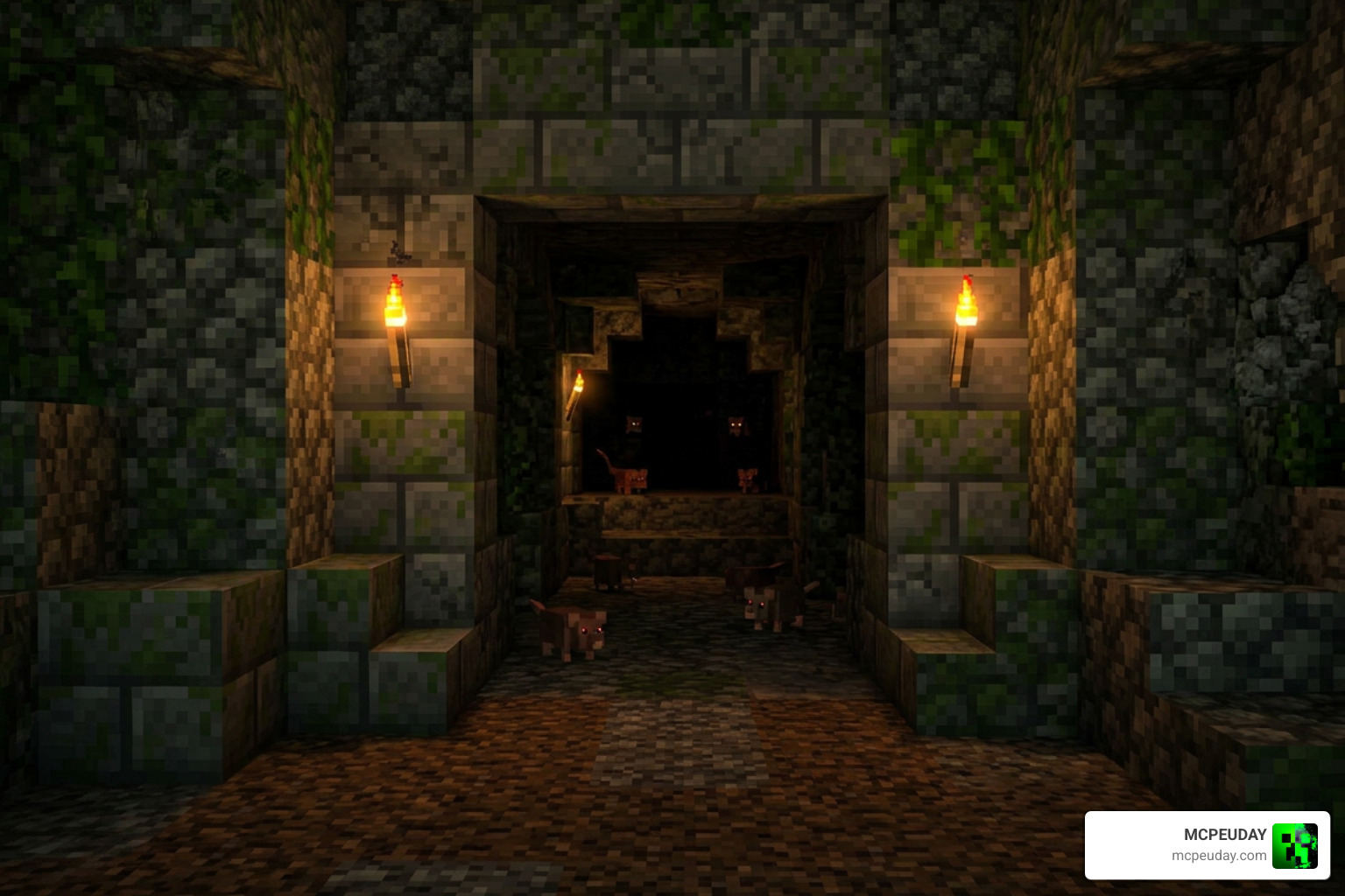 Rats Dungeon structure generation in Minecraft Bedrock Rats Dungeon structure generation in Minecraft Bedrock