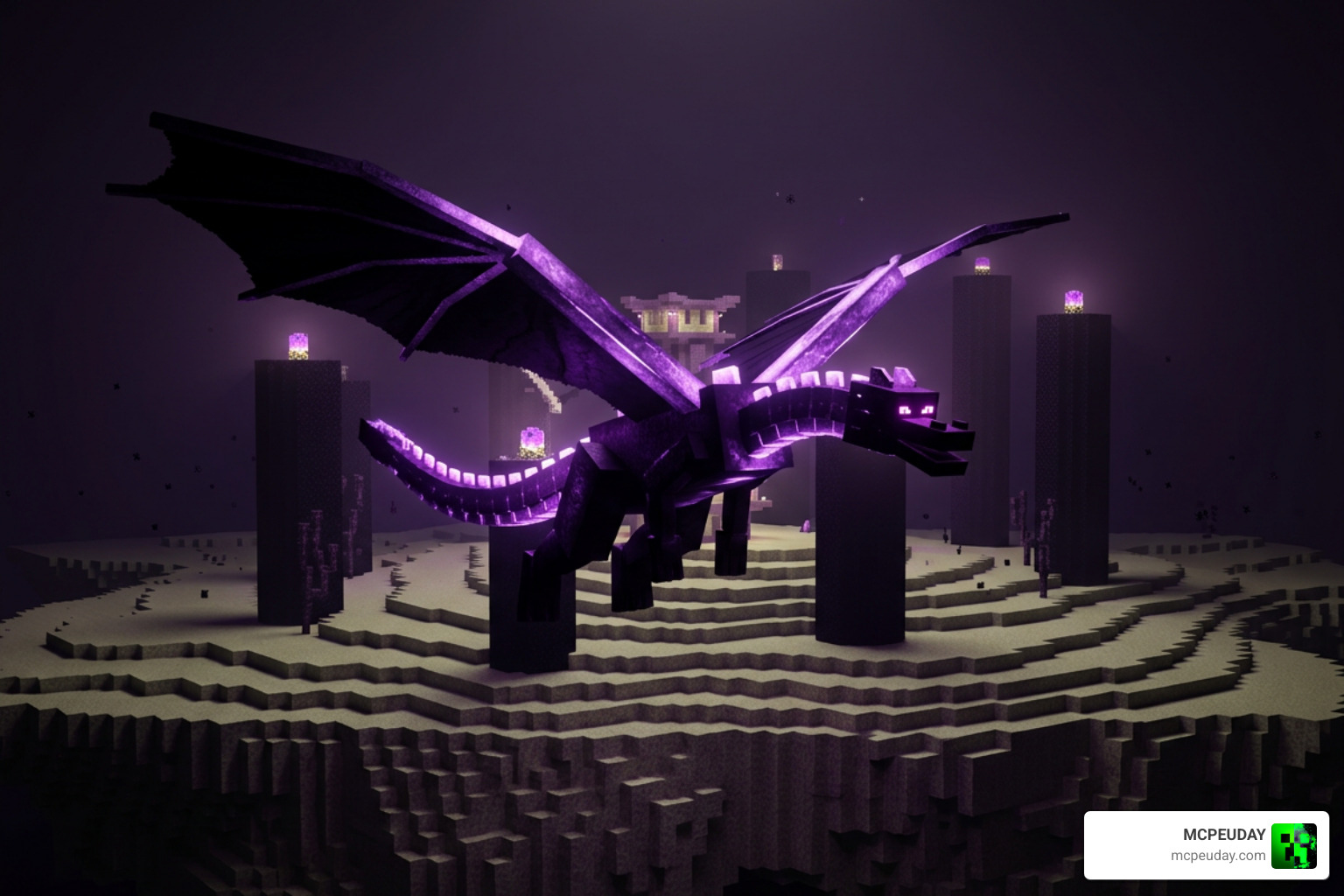 Ender Dragon Shader Minecraft Bedrock