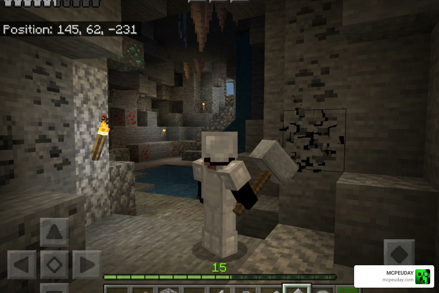 Practicals Tools Balanced Mod Minecraft Bedrock survival gameplay