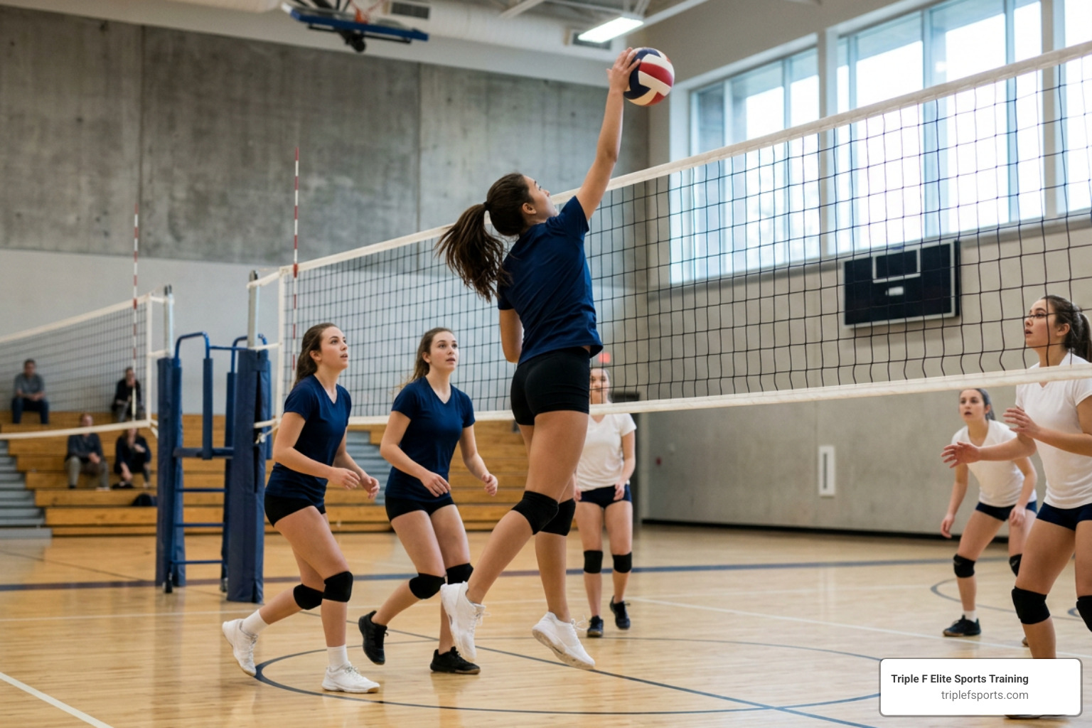 State-of-the-art indoor volleyball training facility State-of-the-art indoor volleyball training facility