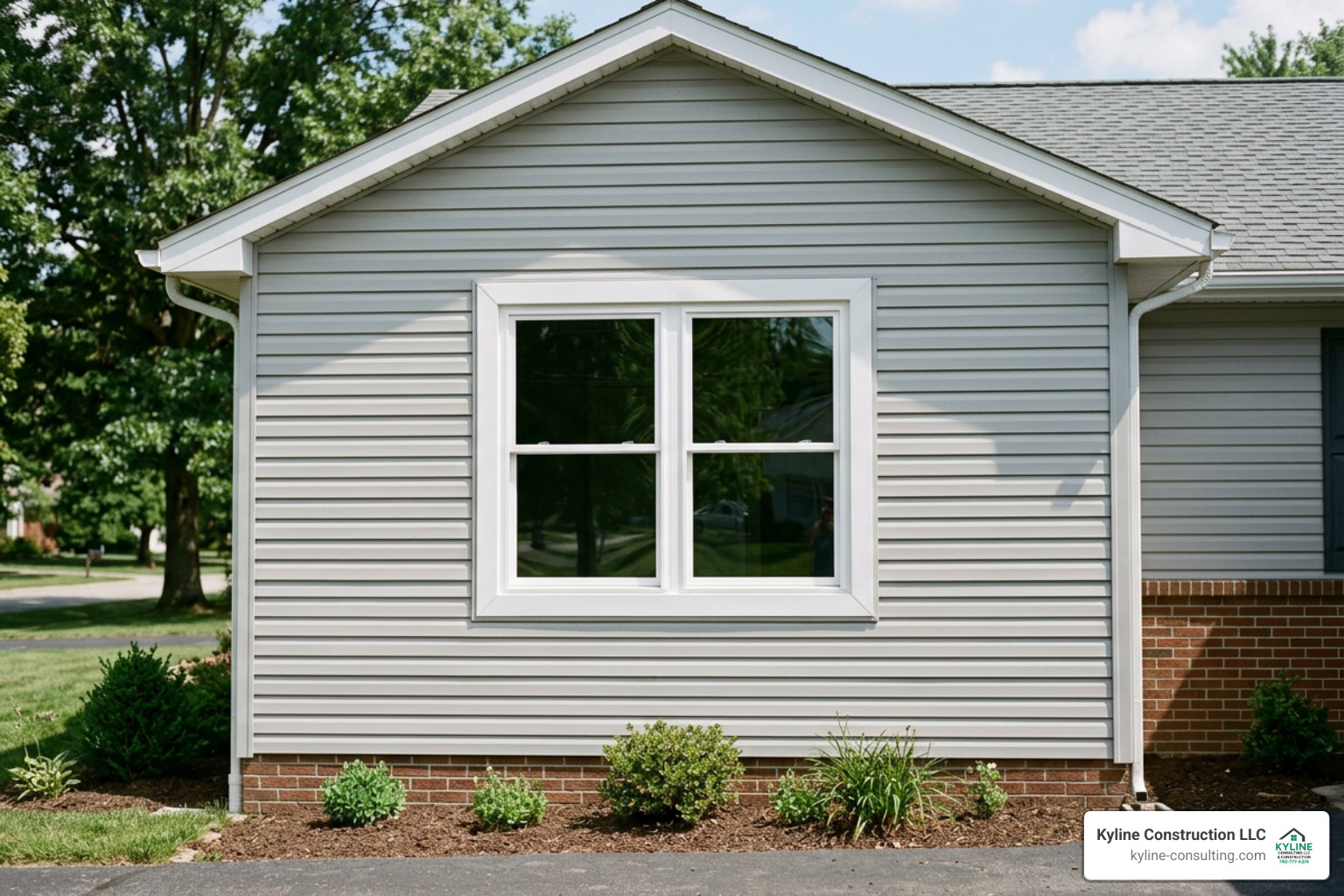 Newly installed energy-efficient window on a Central Ohio home Newly installed energy-efficient window on a Central Ohio home