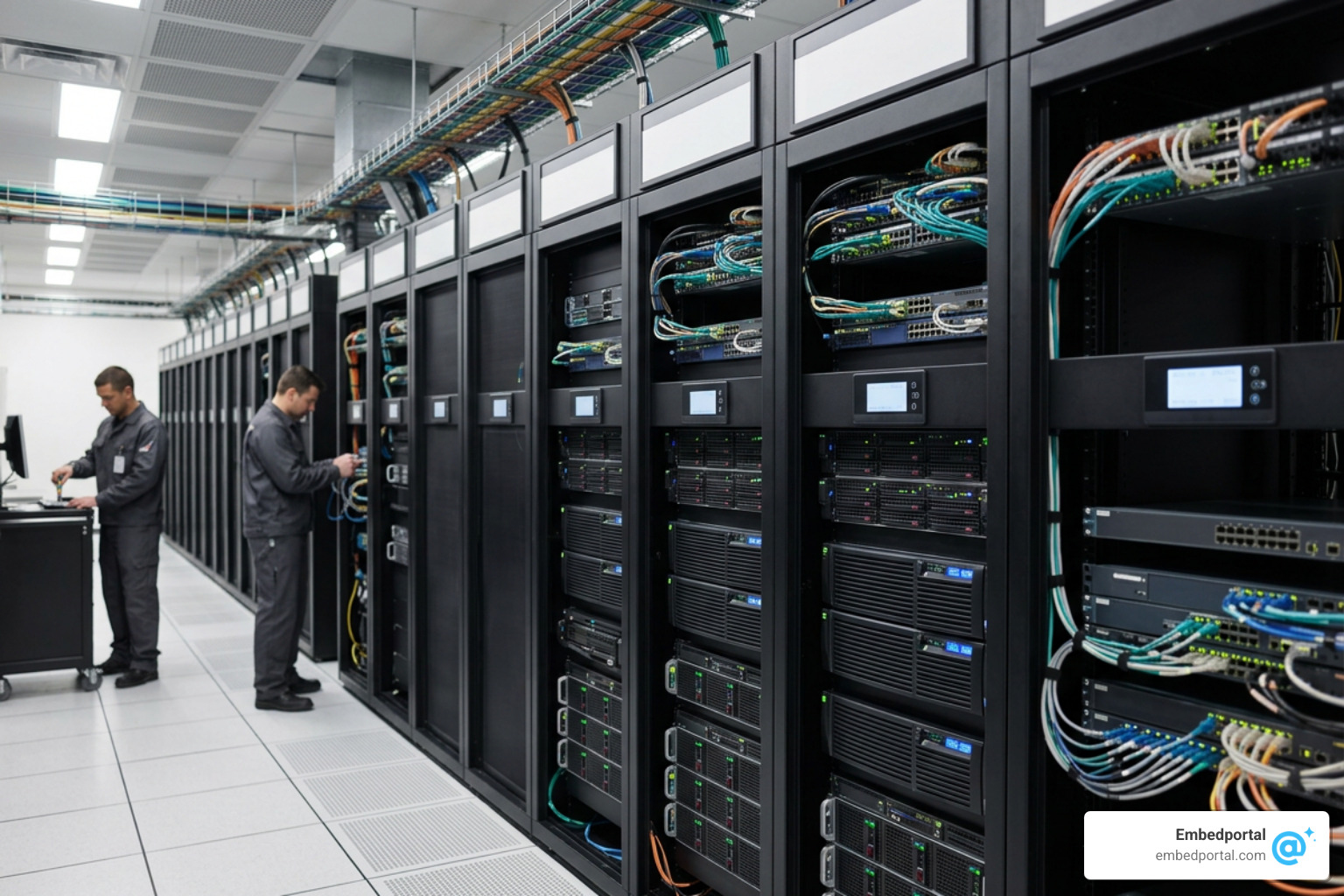 Multi-platform data architecture showing unified row-level security