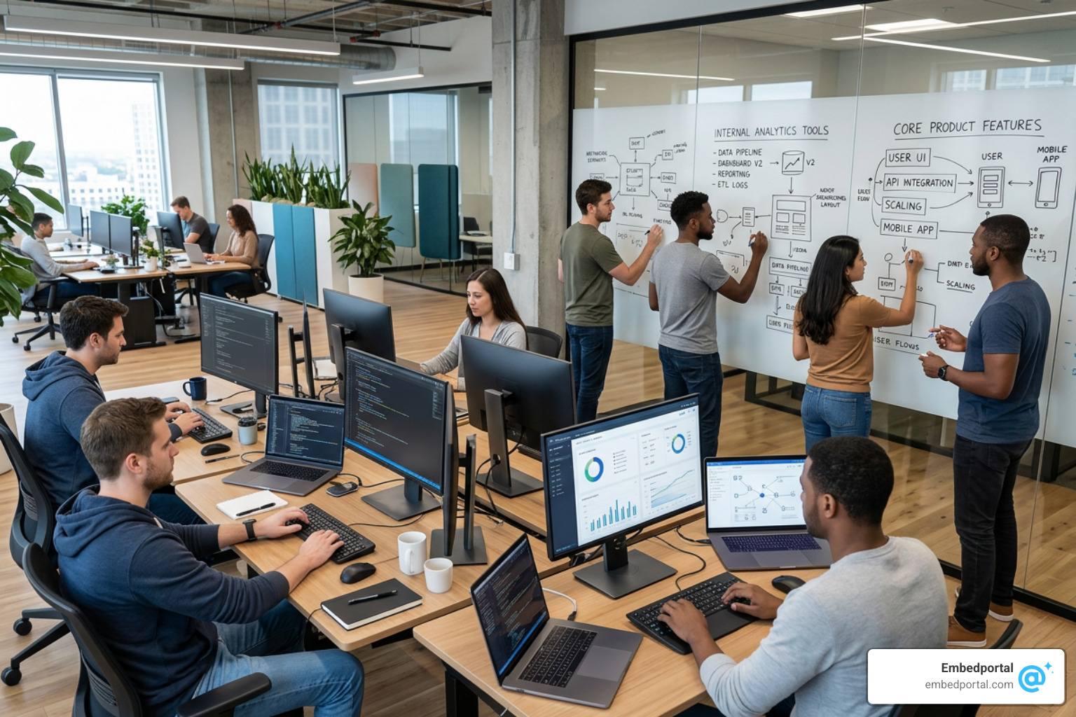 Engineering resource allocation for building in-house analytics versus core product features Engineering resource allocation for building in-house analytics versus core product features
