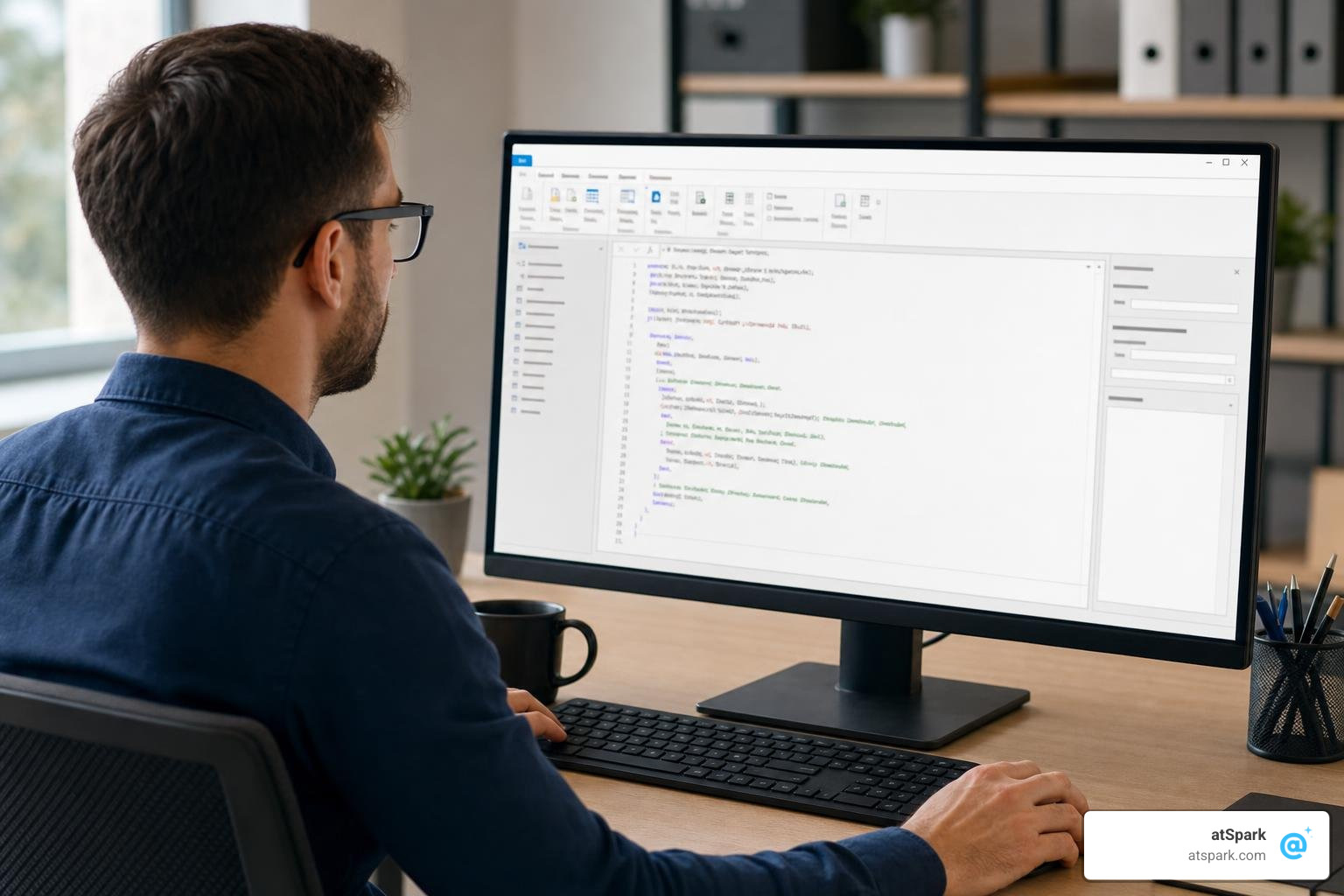 Power Query Advanced Editor window filtering Salesforce data