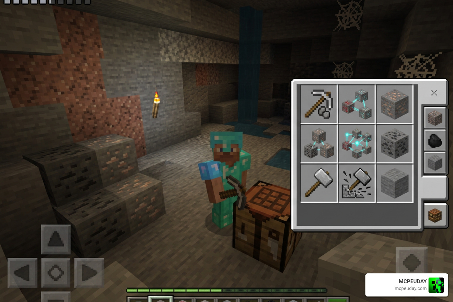 Alternative vein miner addons for MCPE Bedrock