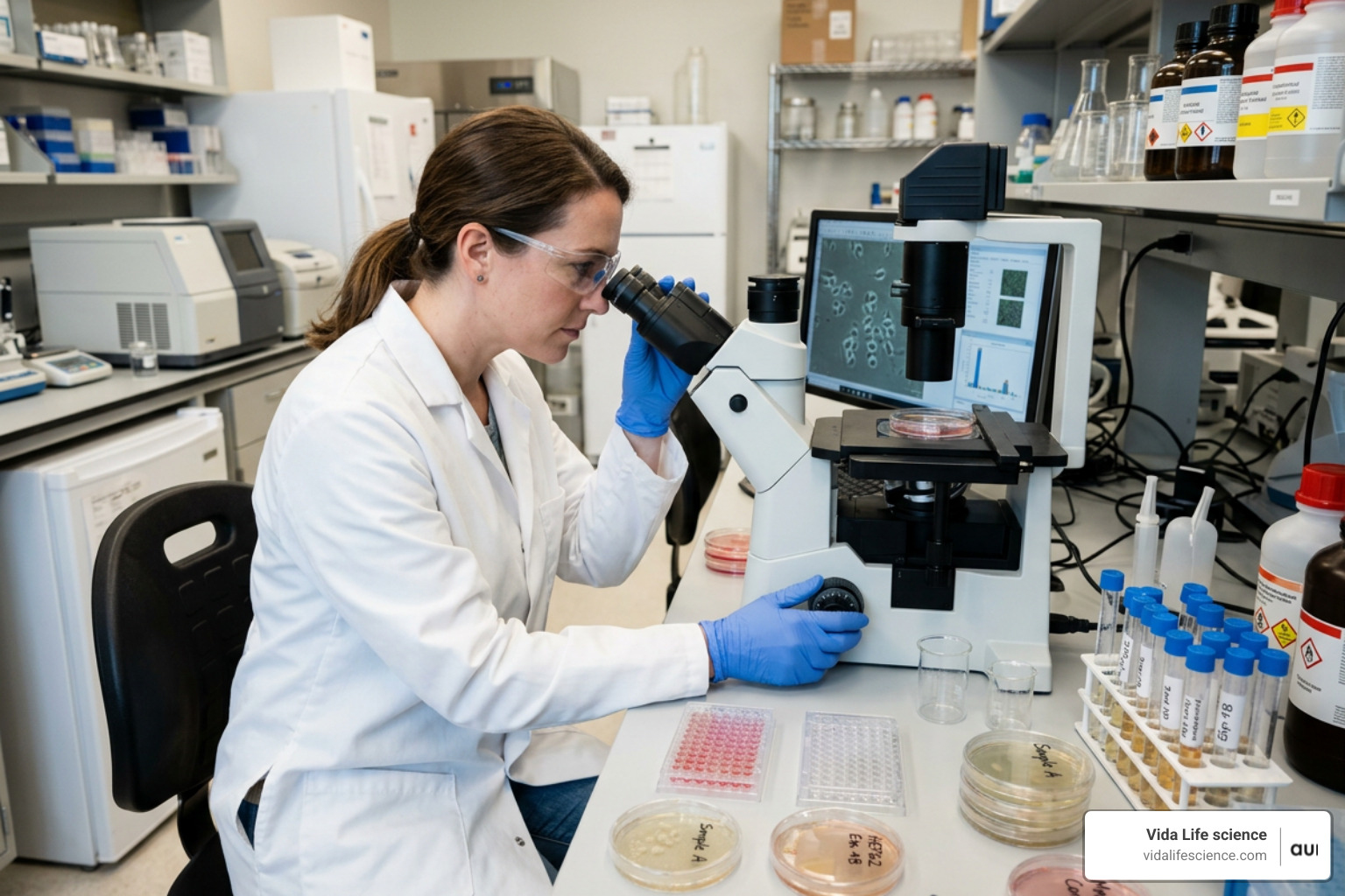 Scientific laboratory research investigating cellular glutathione and heavy metal exposure