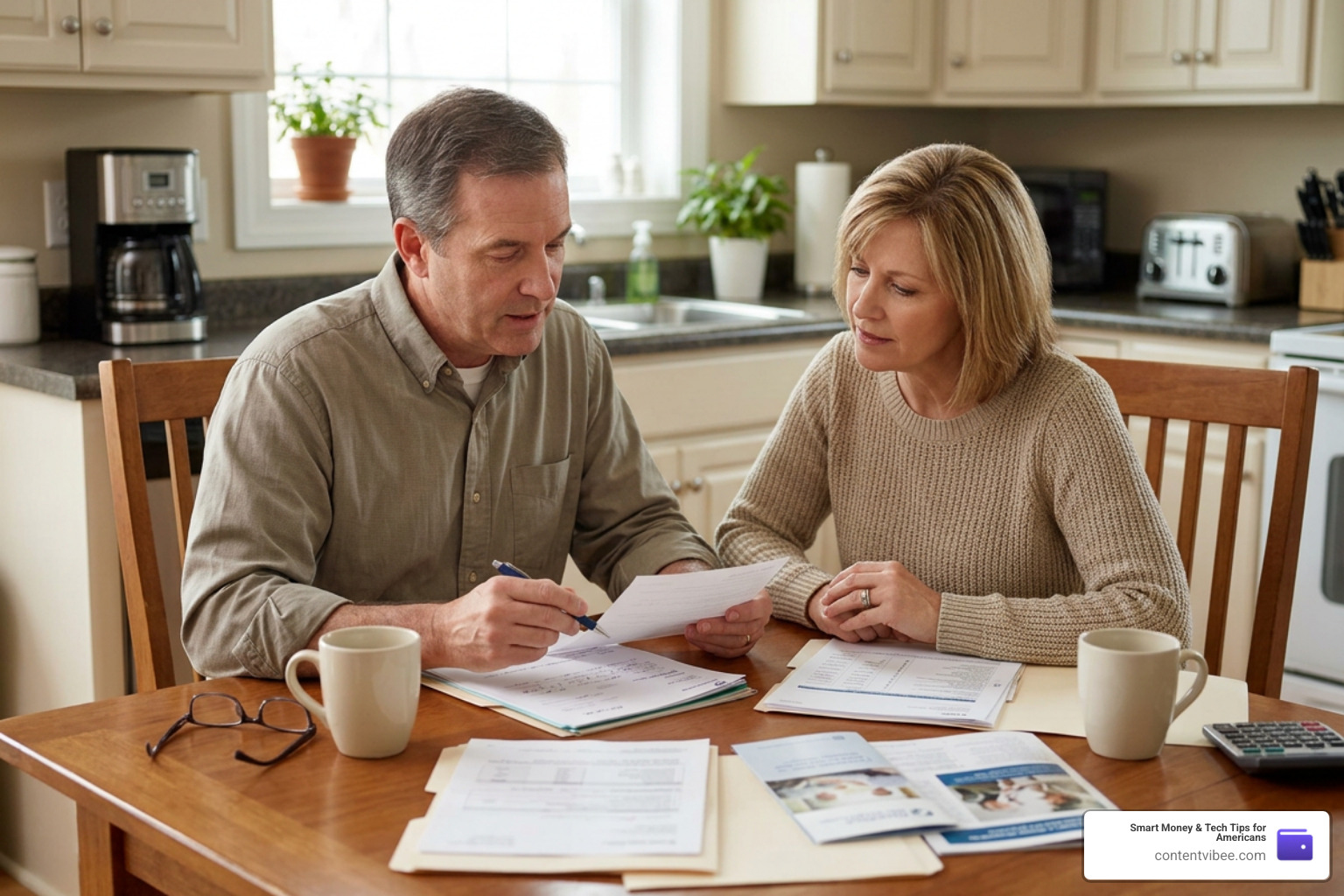 Divorced couple planning retirement and reviewing Social Security spousal options