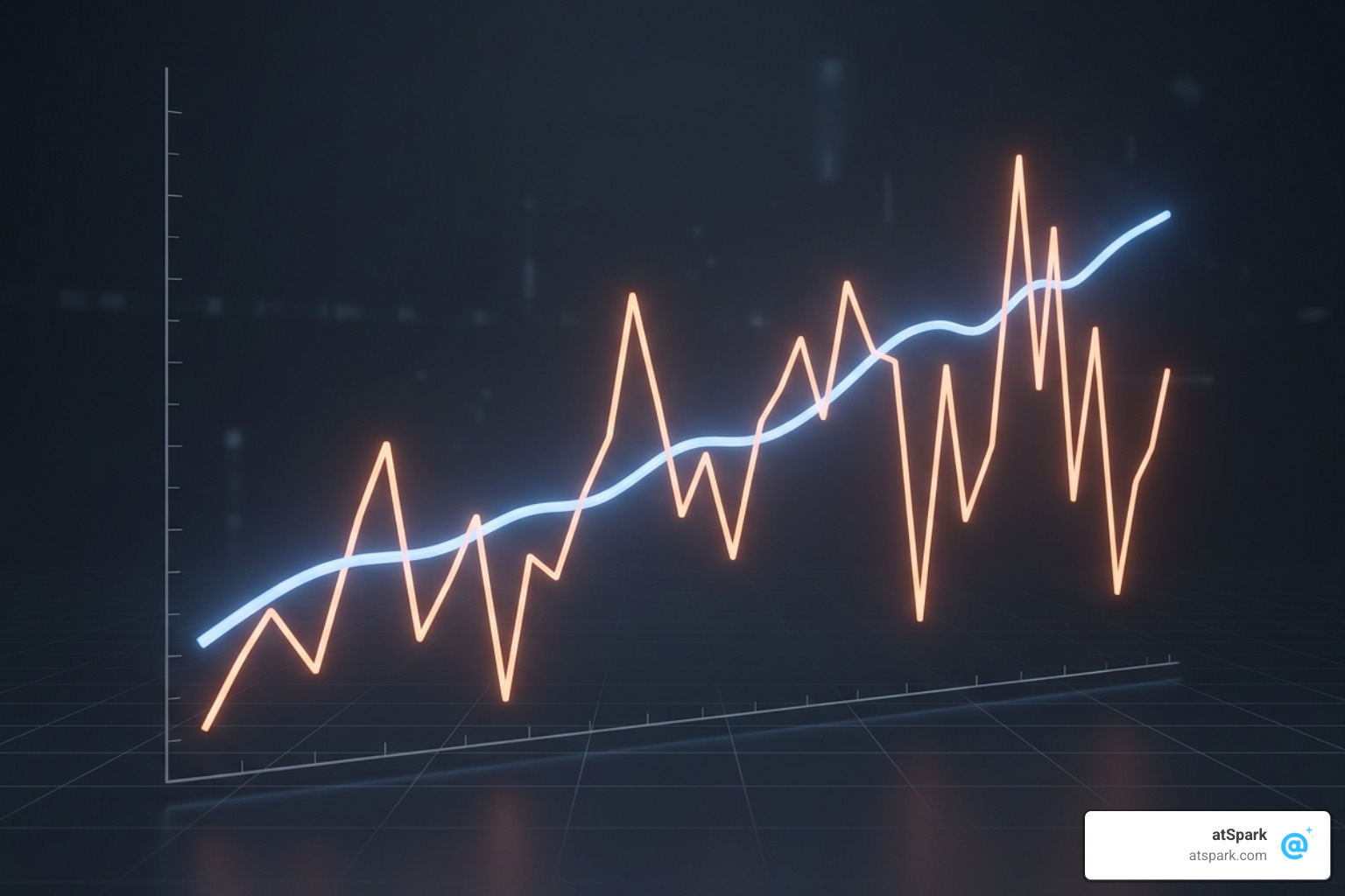 Comparison chart showing AI forecasting accuracy versus traditional weighted pipeline models