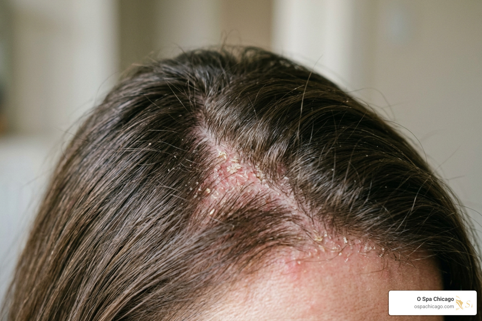 Scalp psoriasis and dry scalp irritation