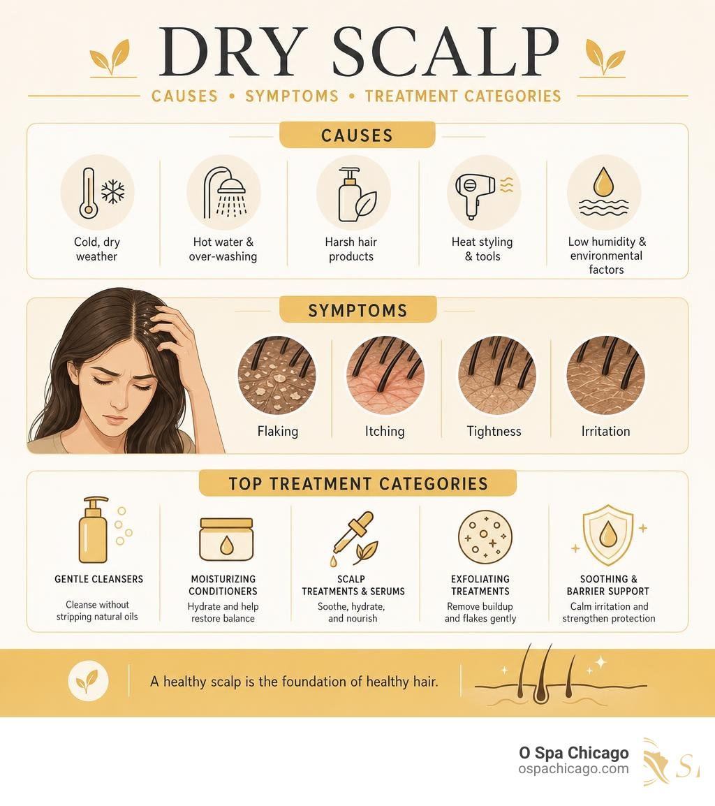 dry scalp causes, symptoms, and top treatment categories infographic infographic dry scalp causes, symptoms, and top treatment categories infographic infographic