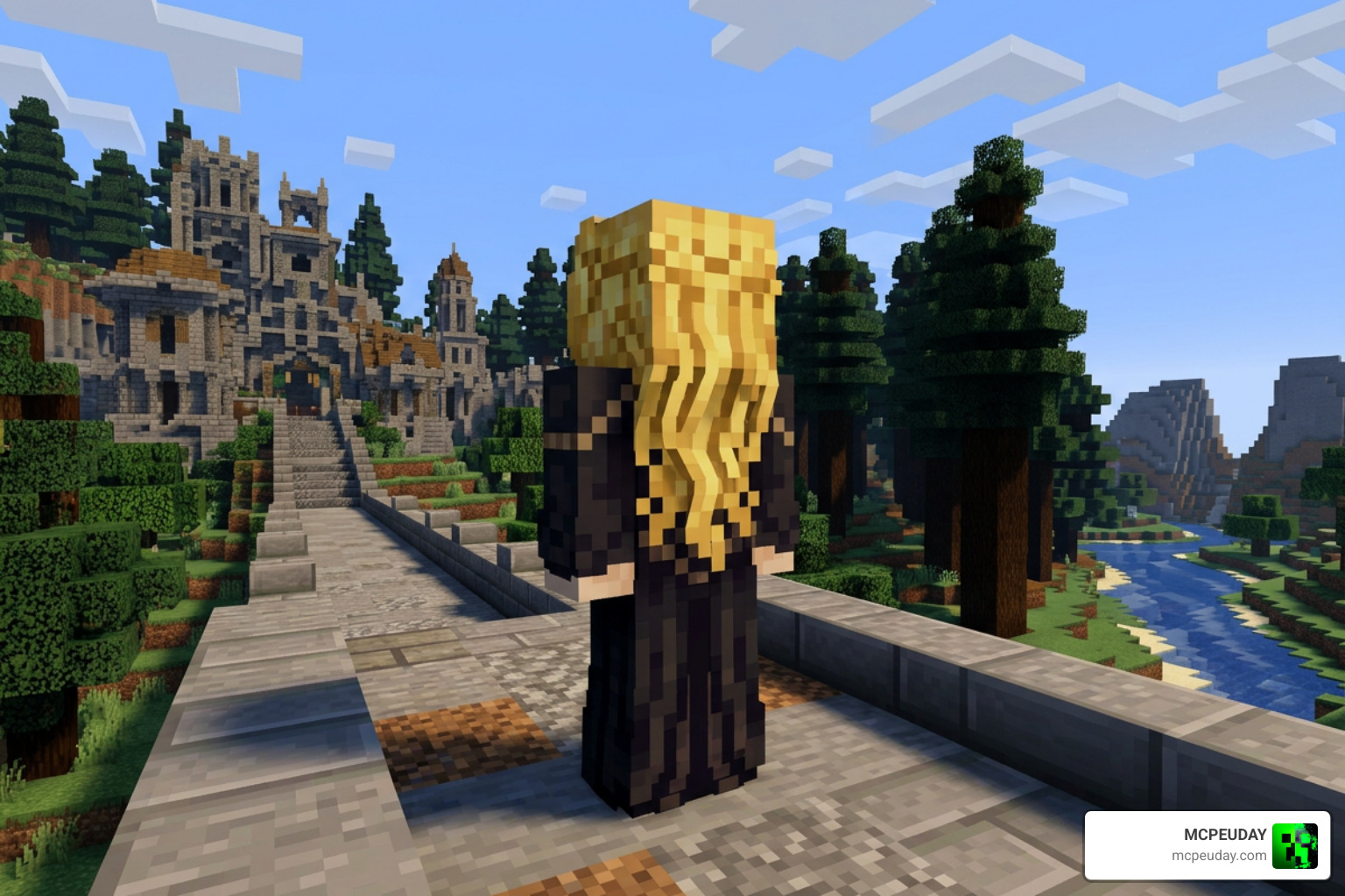 Queen Marika skin in Minecraft Elden Ring Ellie Jenny Mod custom model rework