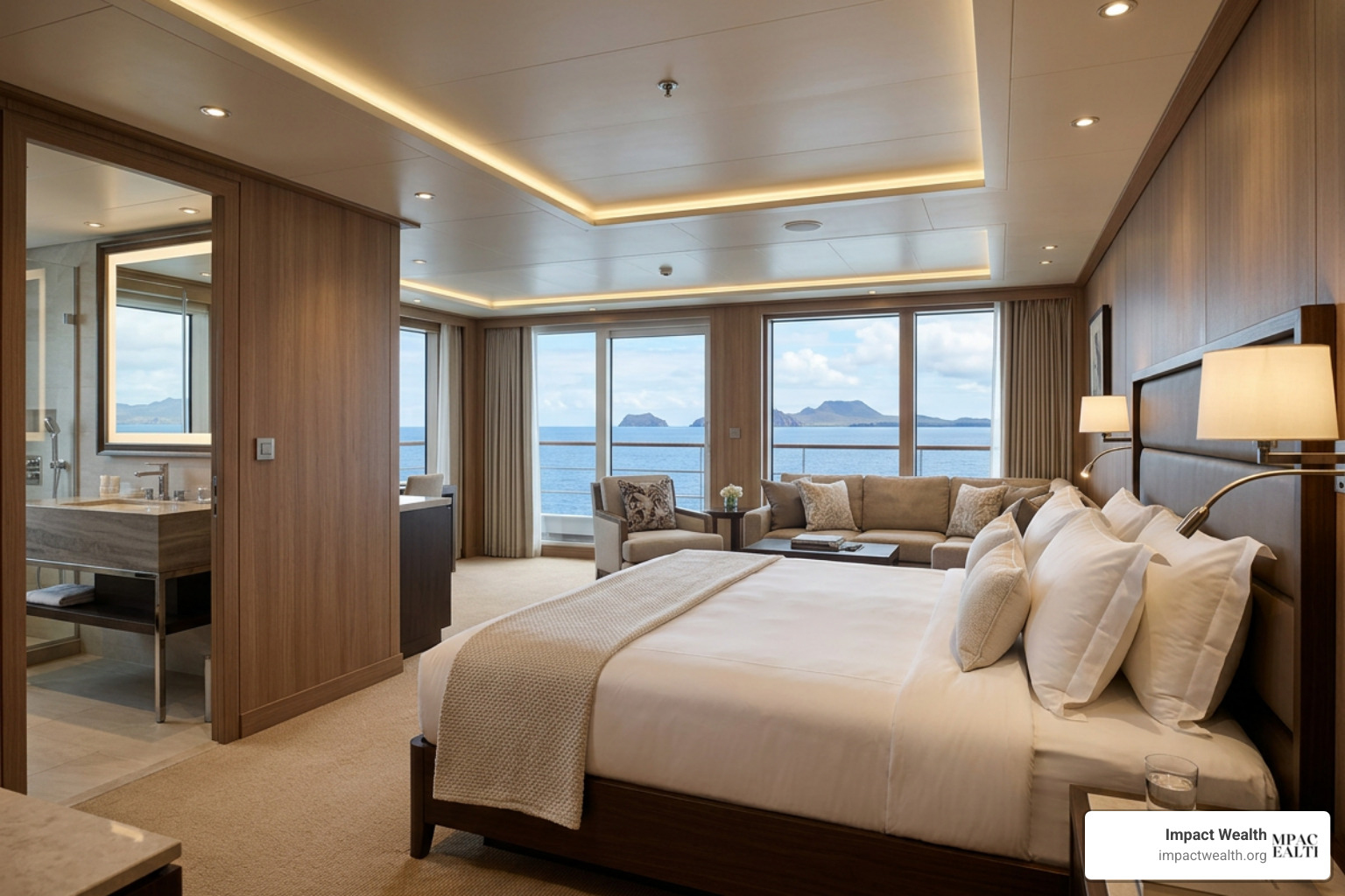 luxury suite onboard Silver Origin luxury suite onboard Silver Origin